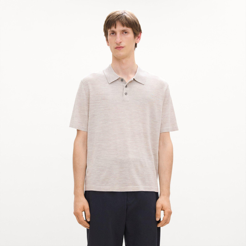 Relaxed Polo Shirt in Regal Wool 4