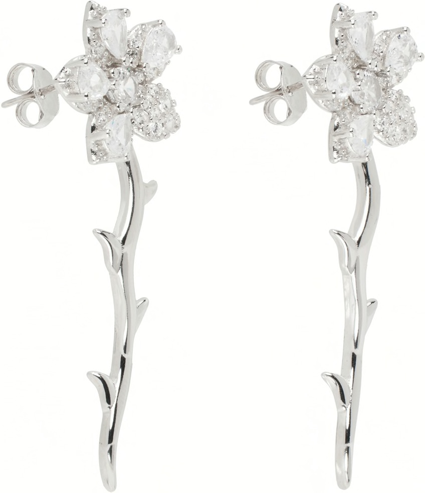CRYSTAL VINE EARRING - 2