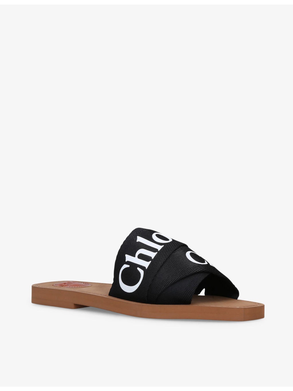 Woody logo-print canvas sandals - 3