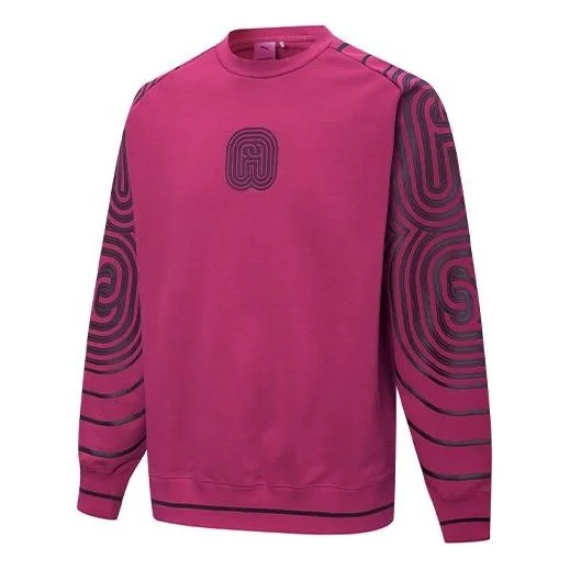 PUMA x PRONOUNCE Unisex 둥근 목 스웨터 빨강 534033-75 - 1