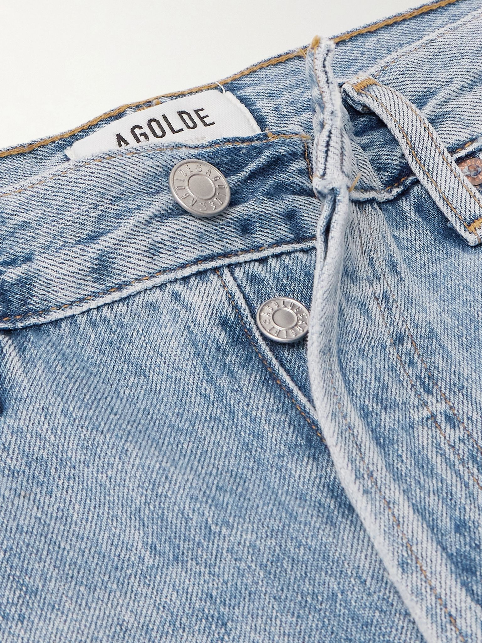 Ren high-rise wide-leg jeans Light denim - 4