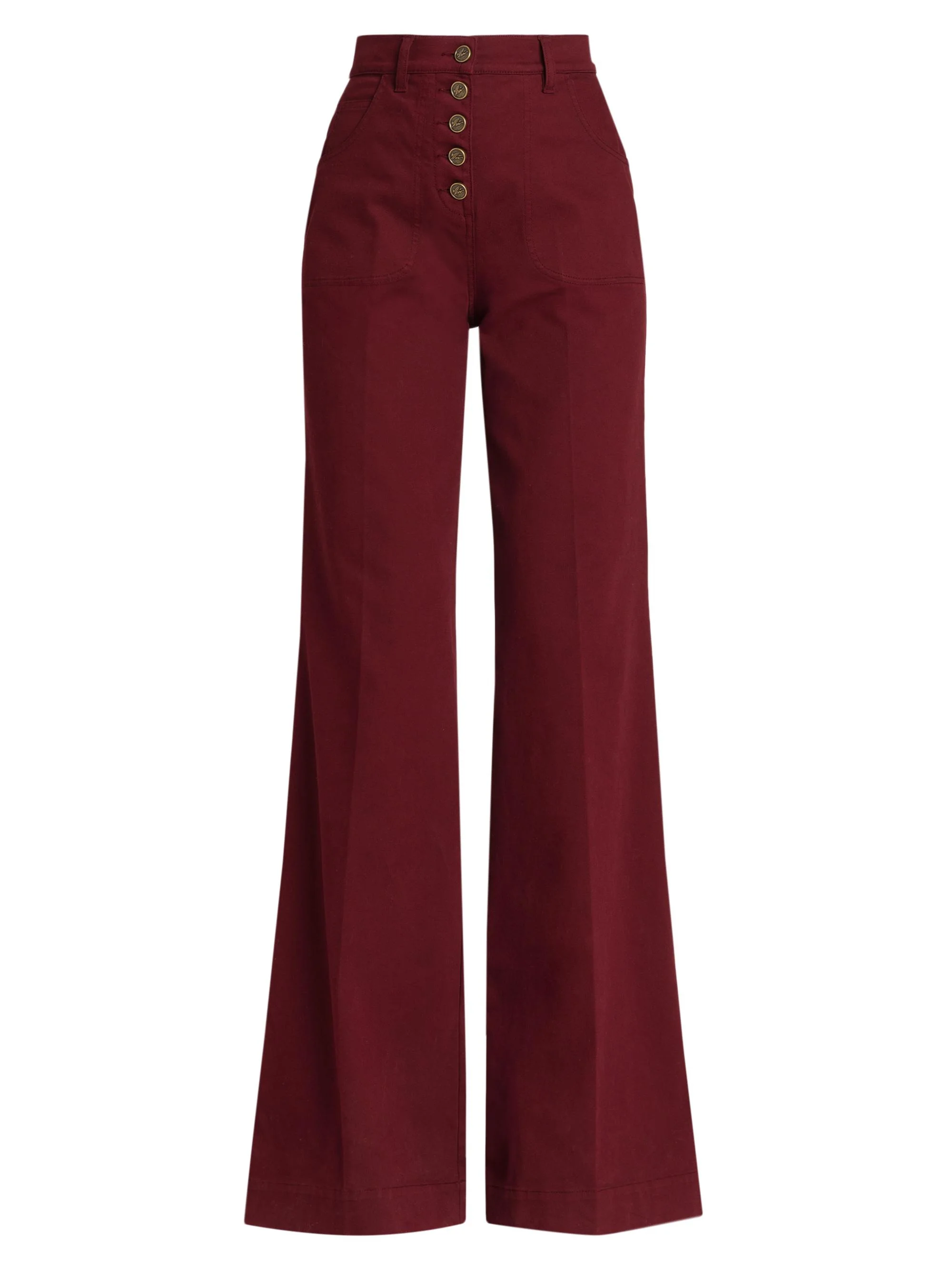 Women's Wide-Leg Jeans - Melanzana Scurissimo - 1
