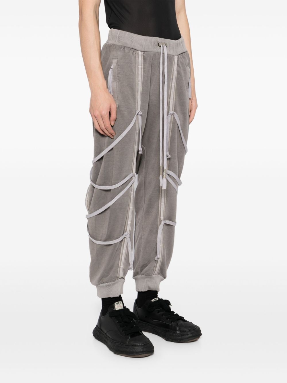 dyed track pants - 3