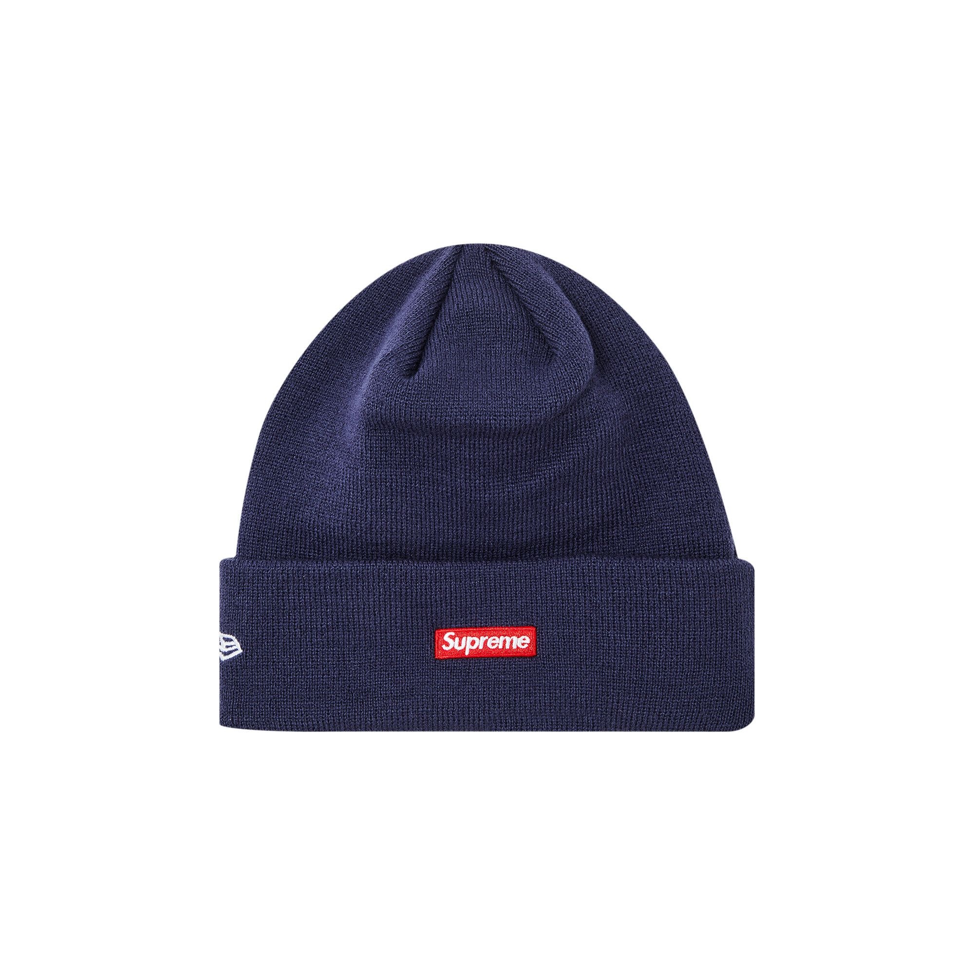 Supreme x New Era $ Beanie 'Navy' - 2