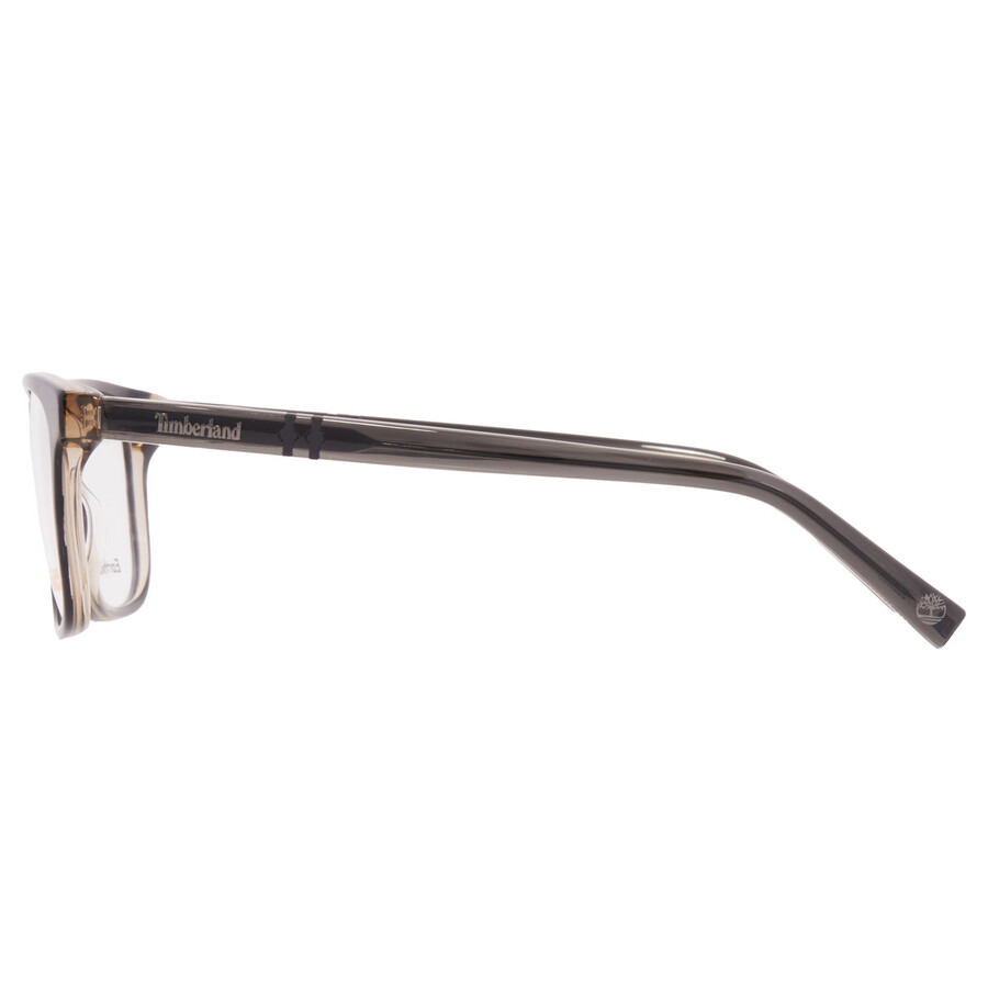 Timberland Demo Rectangular Men's Eyeglasses TB50022 020 55 - 4