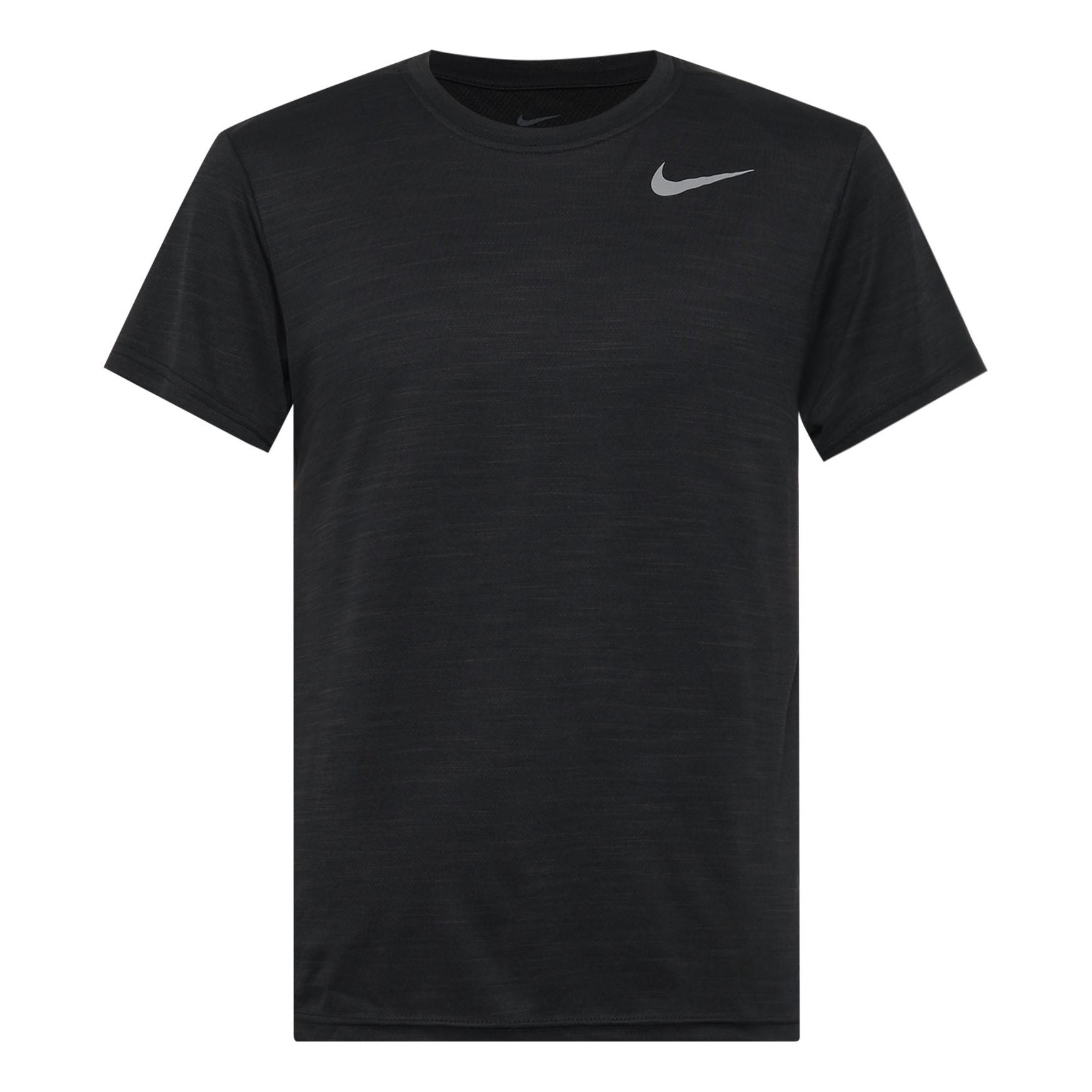 Men's Nike Running Training Quick Dry Sports Round Neck Short Sleeve Black T-Shirt DB4230-010 - 1