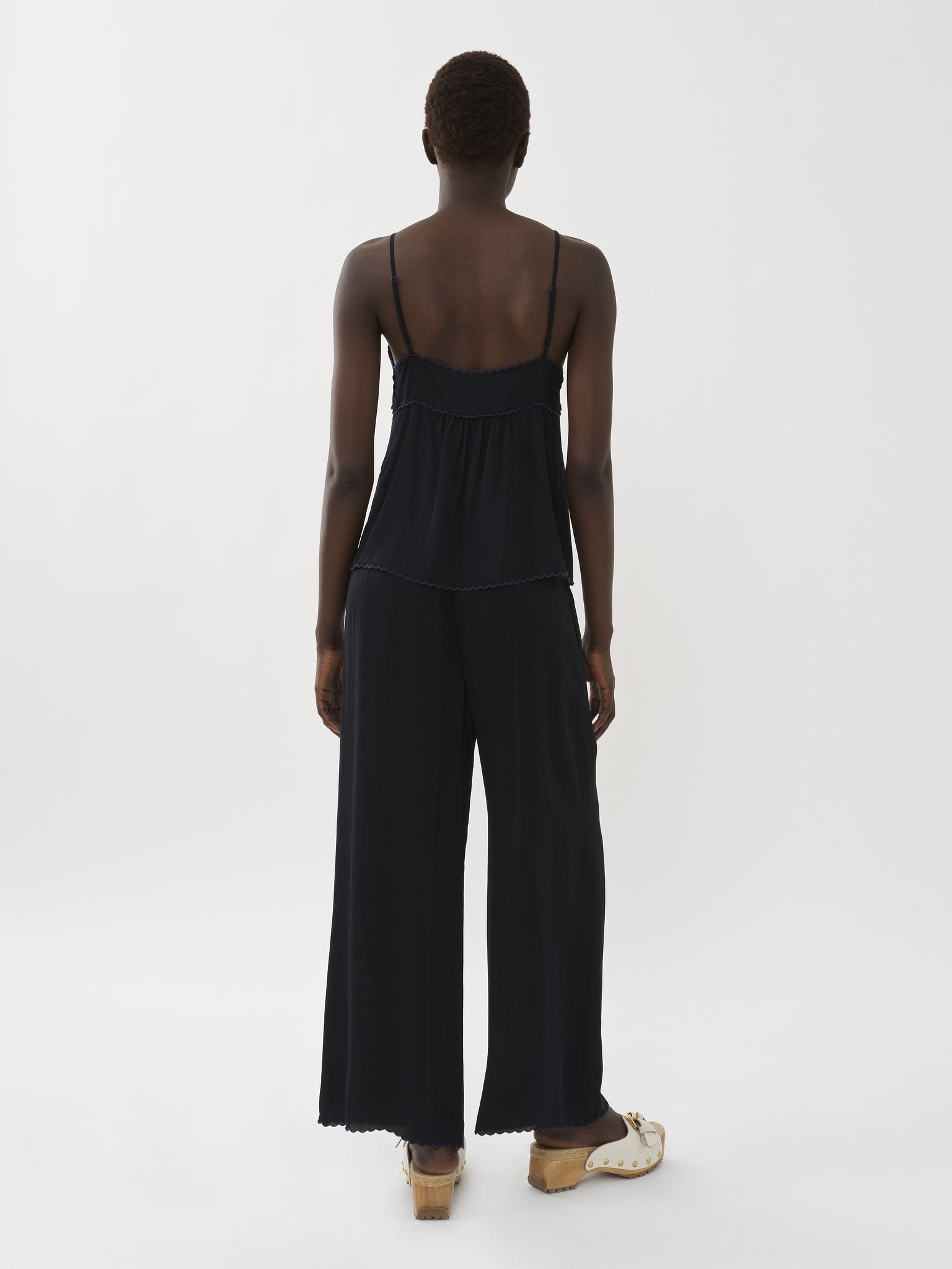 EMBROIDERED SLIP TOP - 5