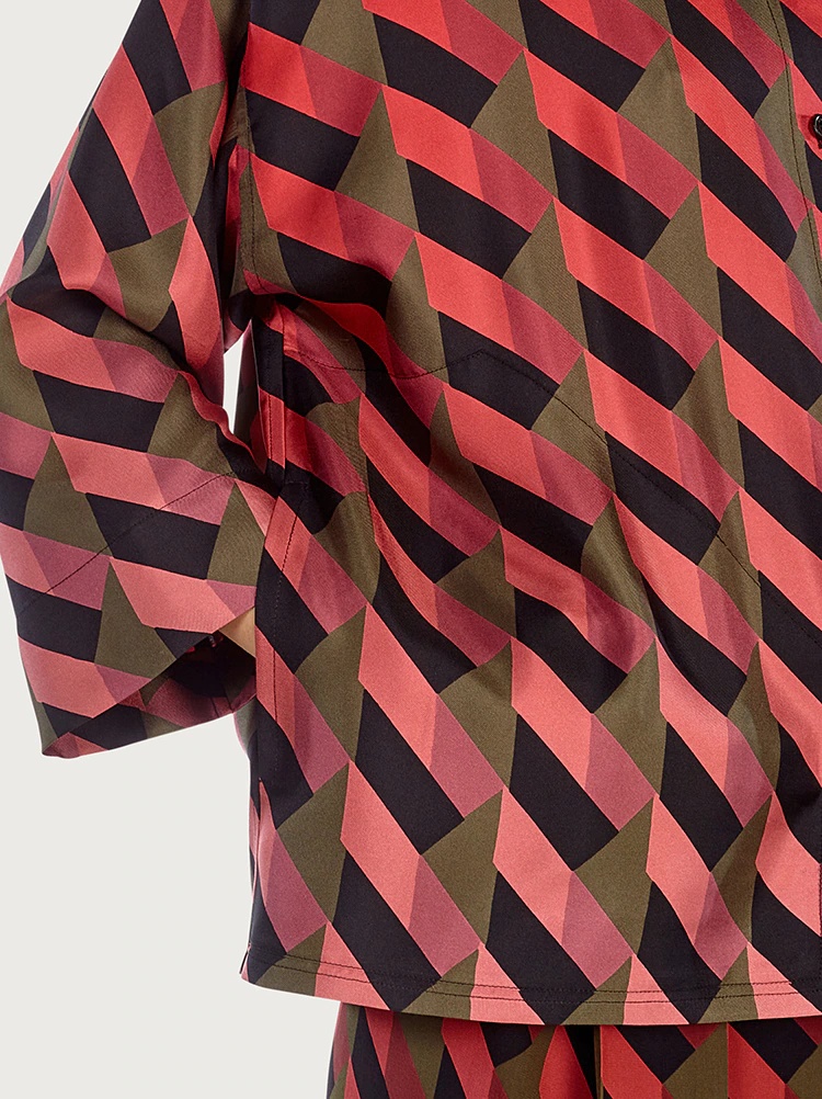 DÉGRADÉ SILK SHIRT - 5