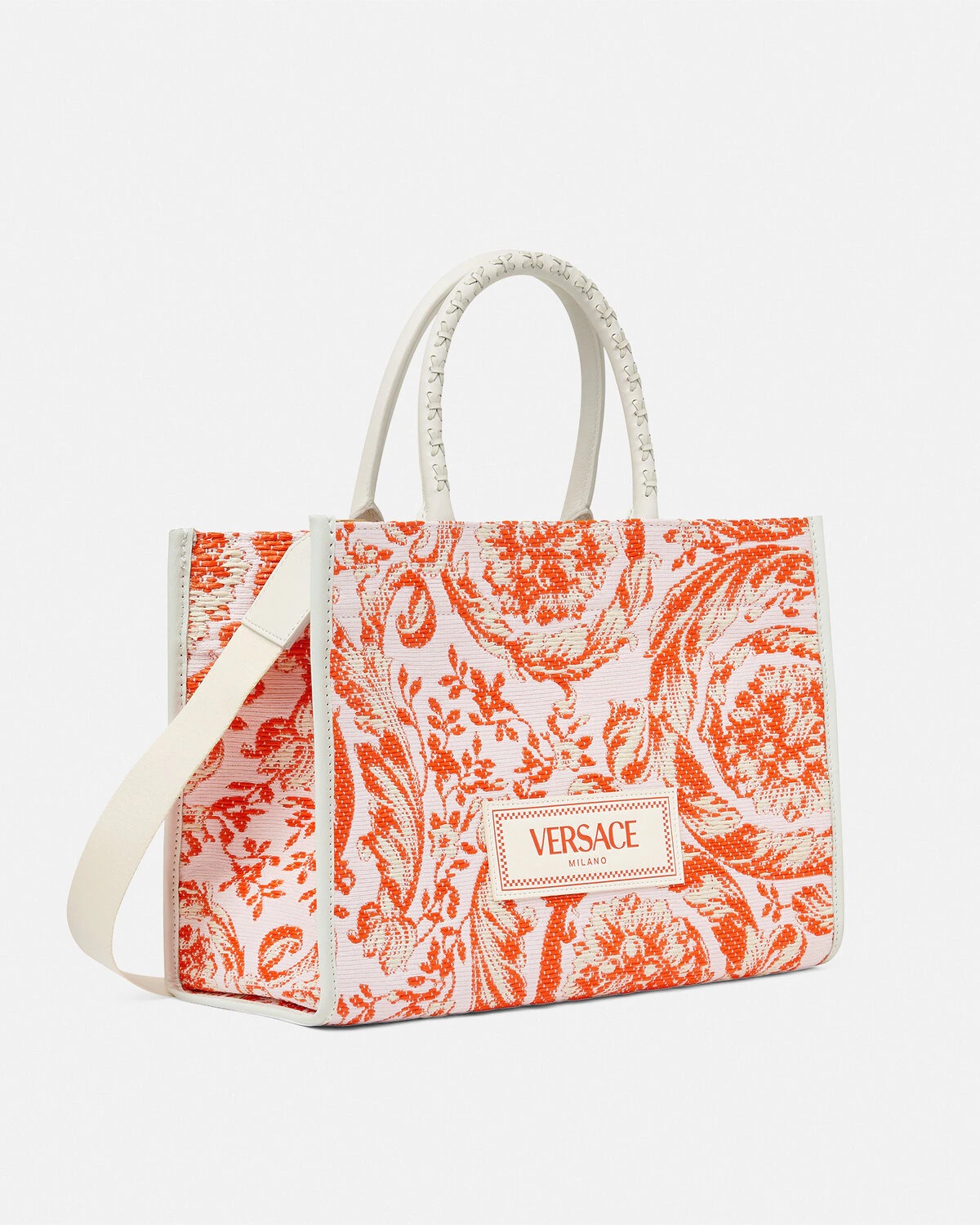 Barocco Athena Raffia Medium Tote Bag - 2