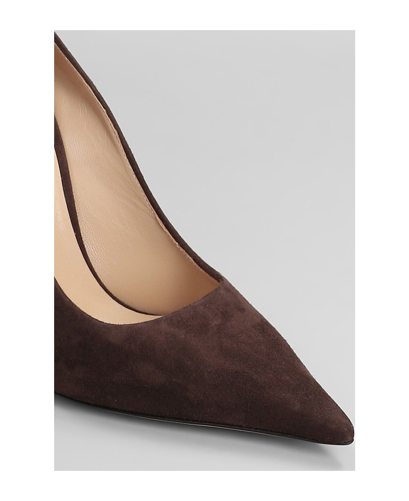 Blade Pumps In Viola Suede - 5