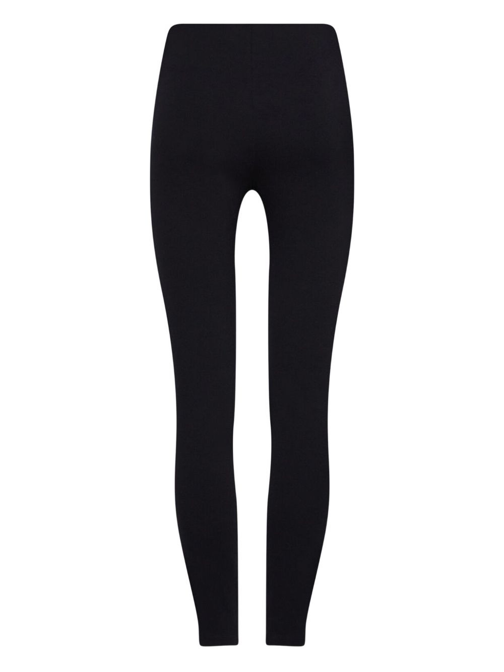 leather-paneled leggings - 4