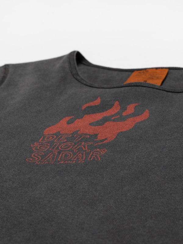 Eve Fire T-Shirt Antracite - 3