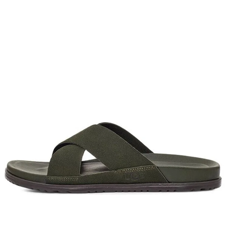 UGG Crossover Strap Slides 'Forest Green' 1124902-FRSN - 1