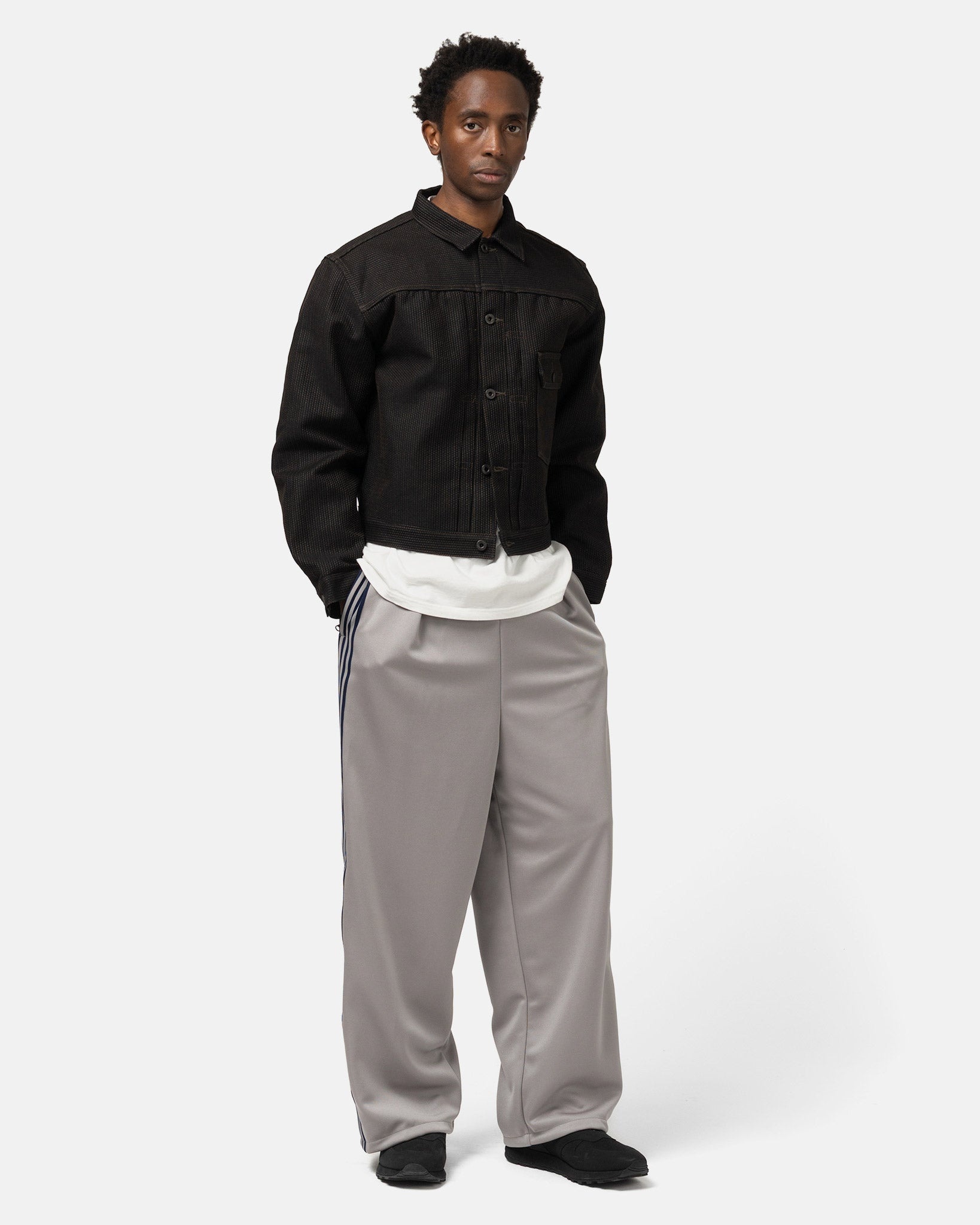 Smooth Jersey Stantman&woman Baggy Truck Pants (Banner Stuntman) Grey - 2