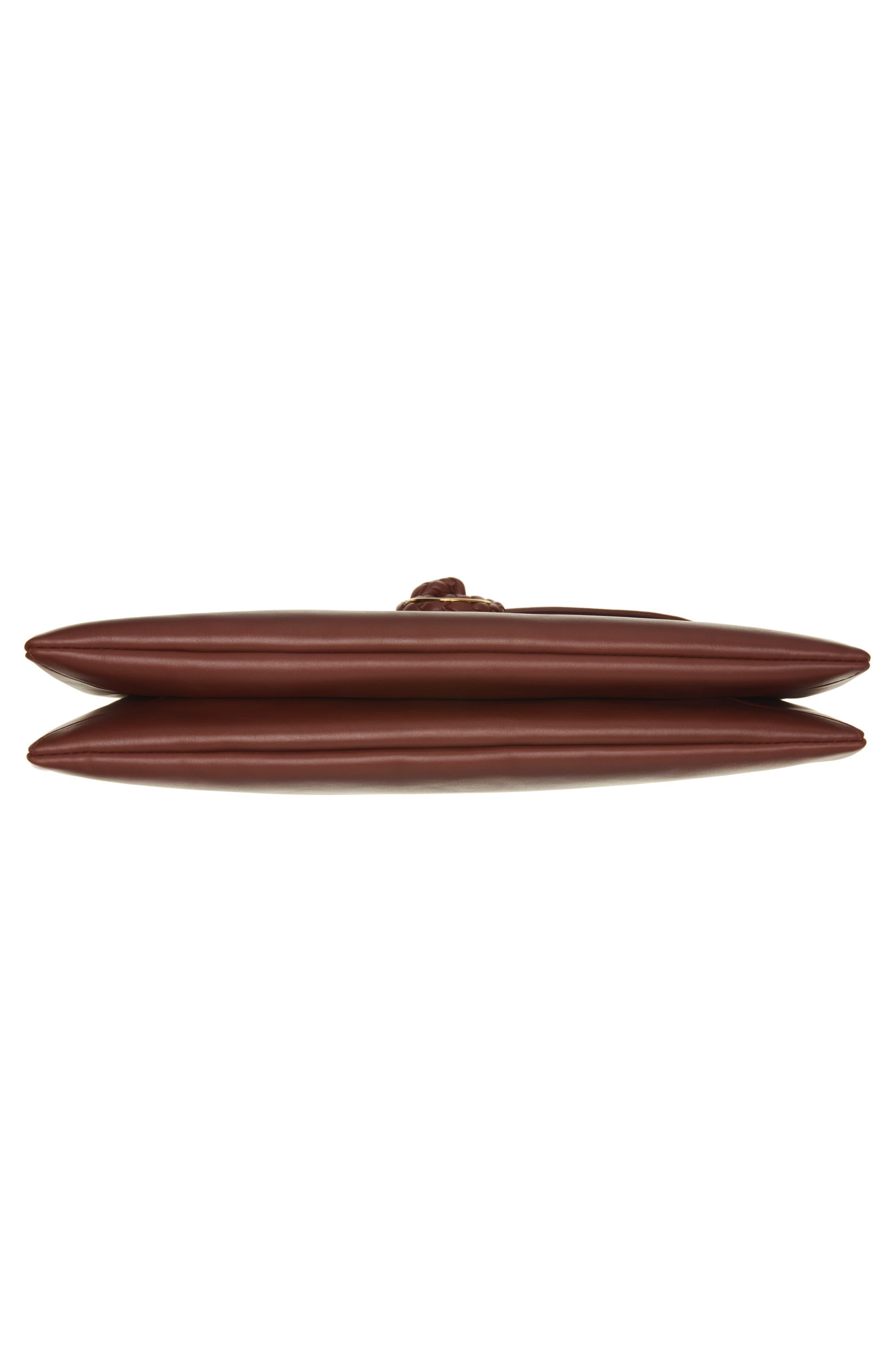 Bottega Veneta Medium Liberta Leather Shoulder Bag in 2506 Sapele-Muse Brass at Nordstrom - 7