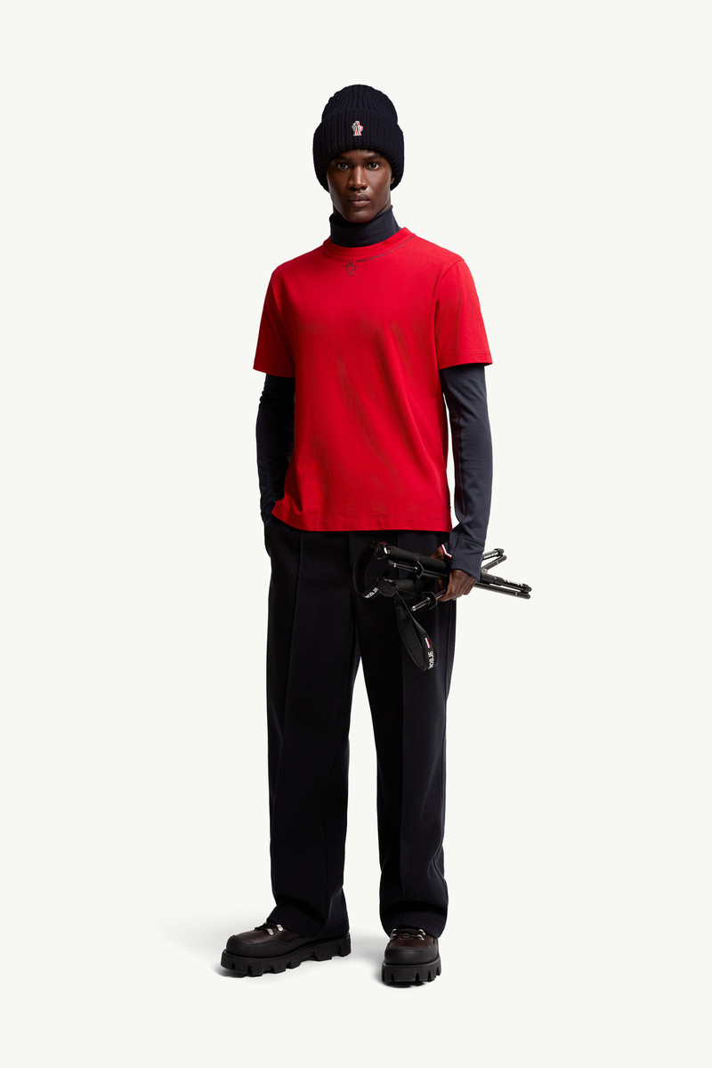 Moncler Grenoble Logo Cotton T-Shirt outlook
