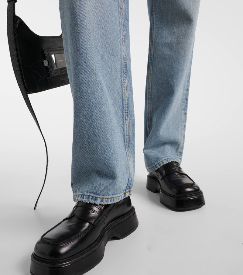 Easy mid-rise straight jeans 5