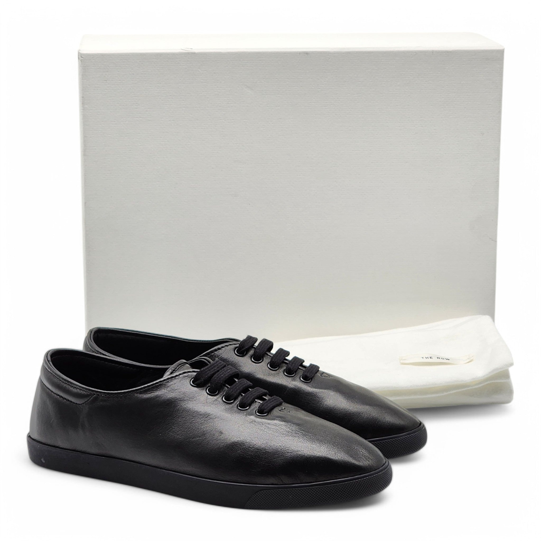 The Row Sam Sneakers - Leather - Black 35 - 7