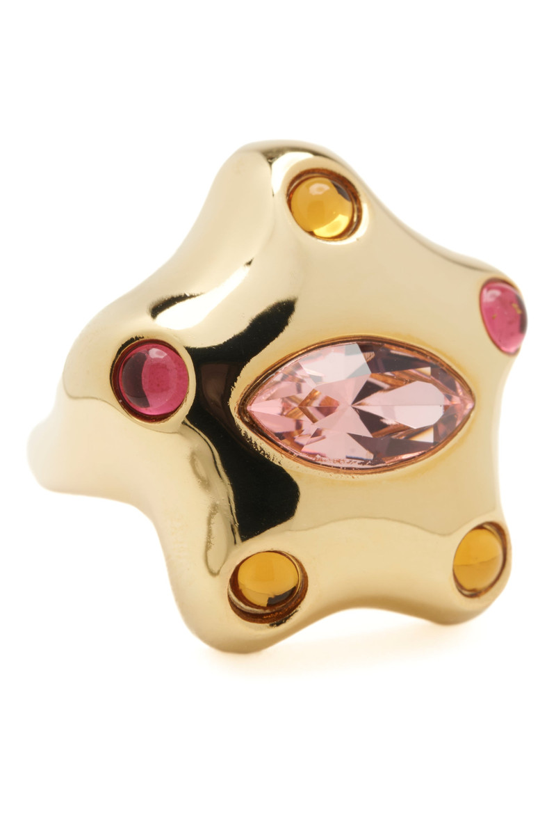 Collina Strada GOLD PINK DEMI STARLETTE RING outlook