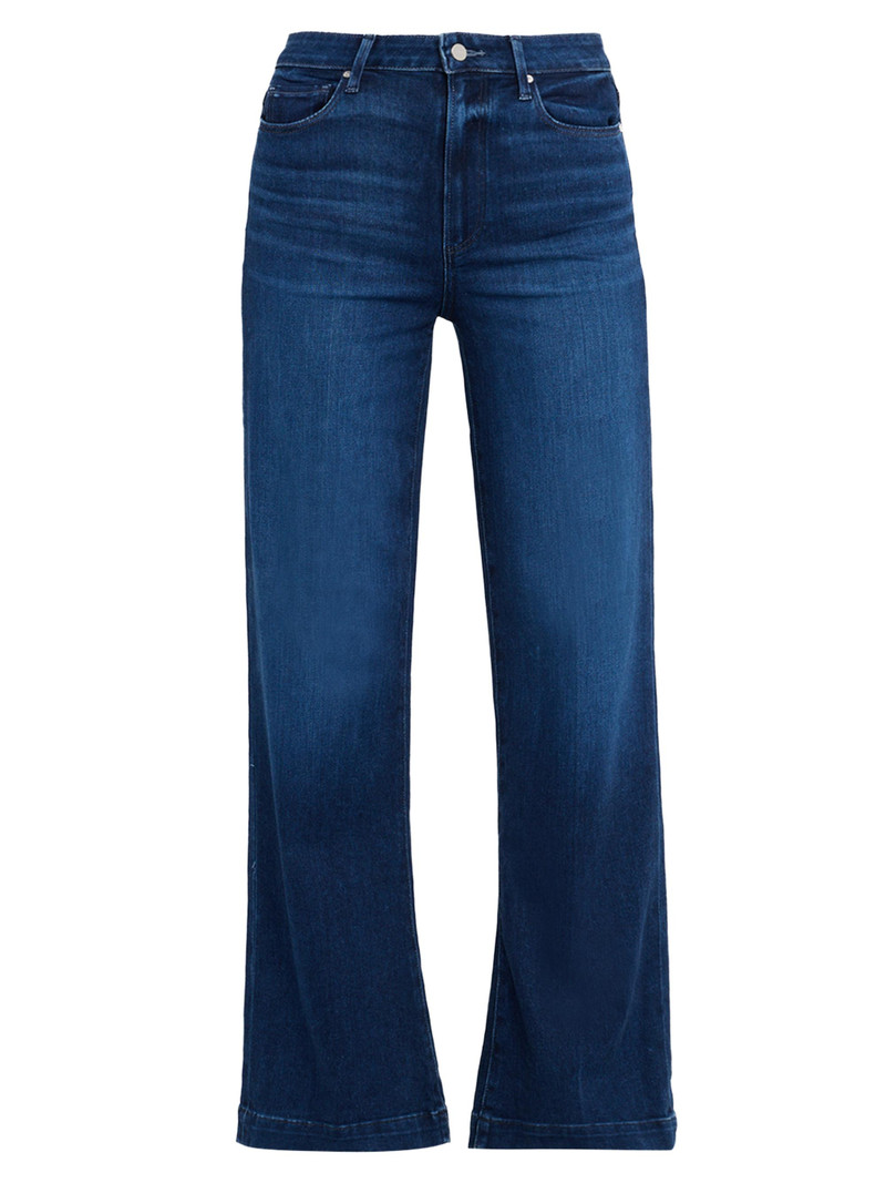 Women's Leenah Wide-Leg Jeans - Dark Blue 1