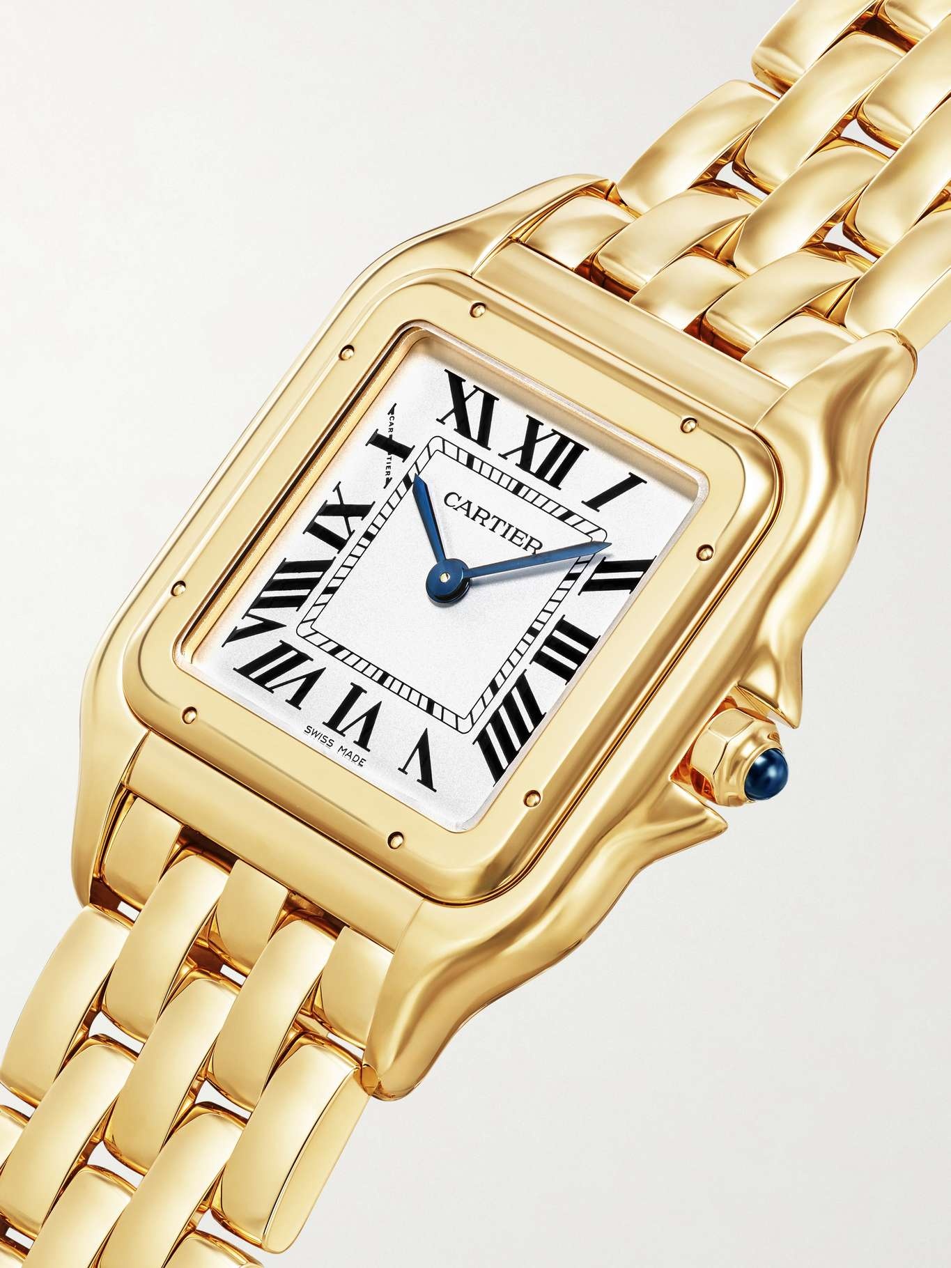 Panthère de Cartier Medium 31mm 18-karat gold watch White - 3