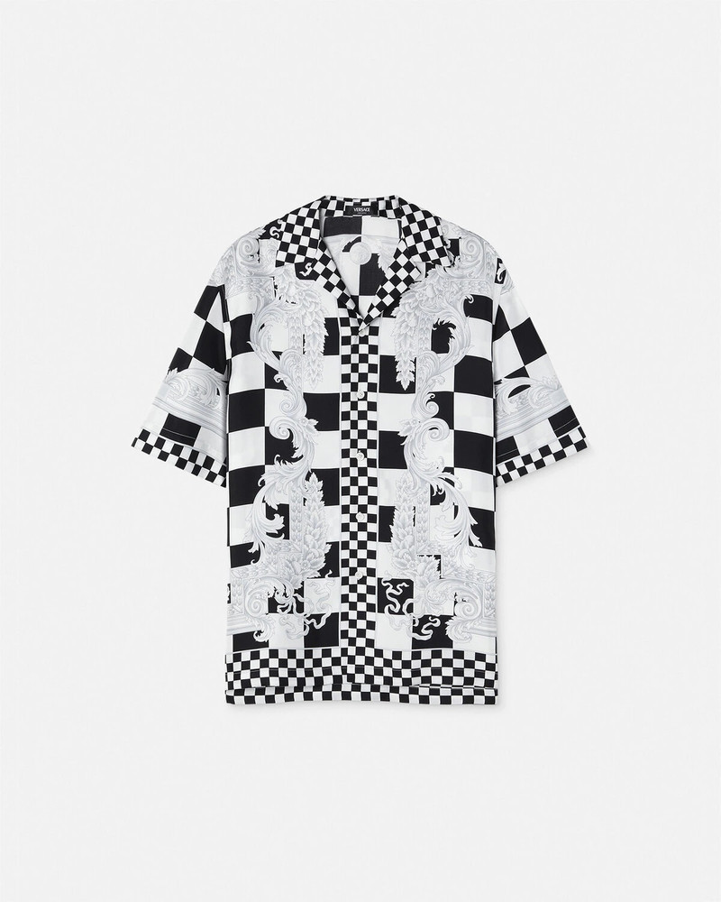 Medusa Contrasto Silk Shirt 1