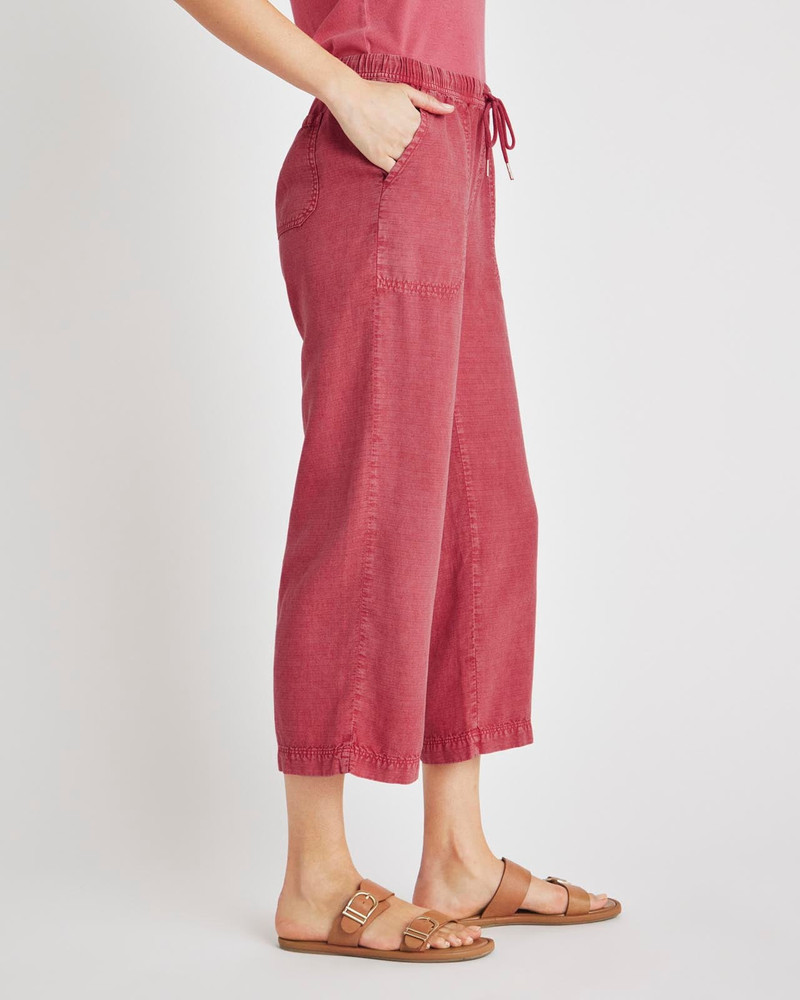 Angie Crop Wide Leg Pant 5