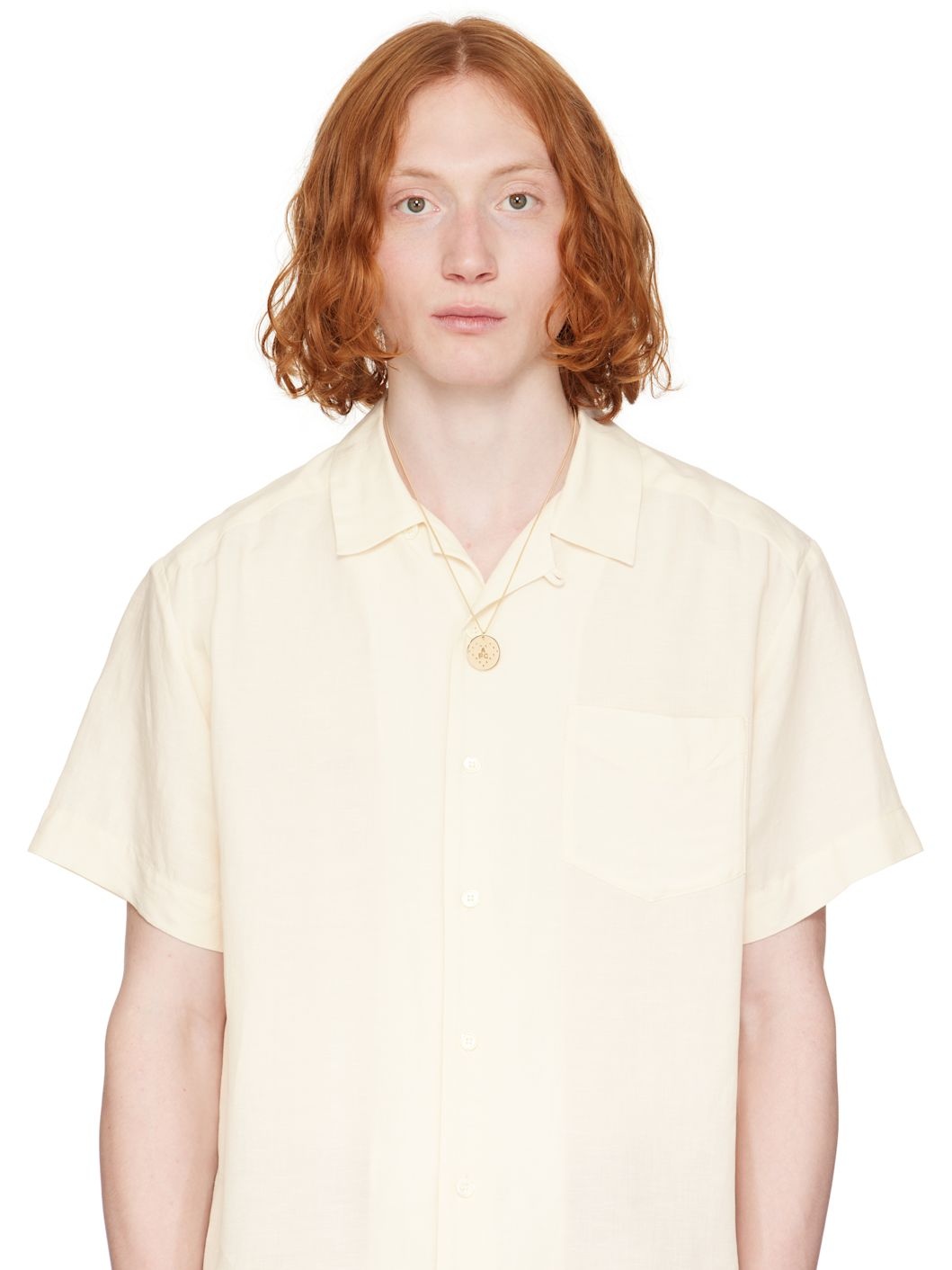 A. P.C. Gold Eloi Perforé Necklace - 2