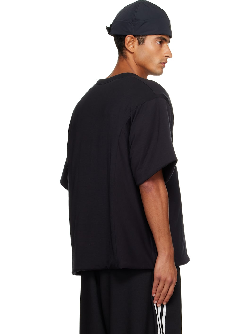 Black Padded T-shirt - 3