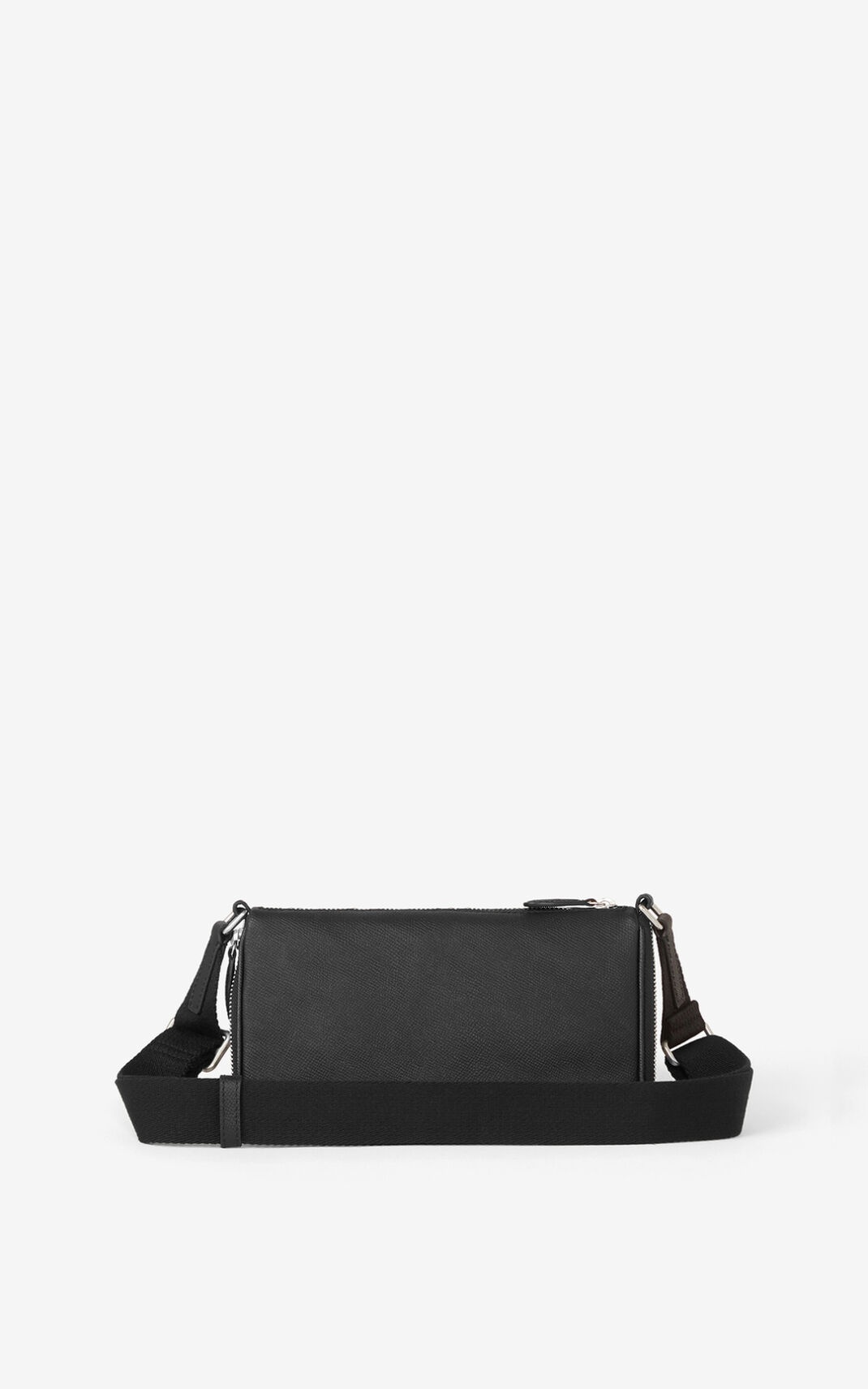 Small KENZO Kompact grained leather shoulder bag - 4