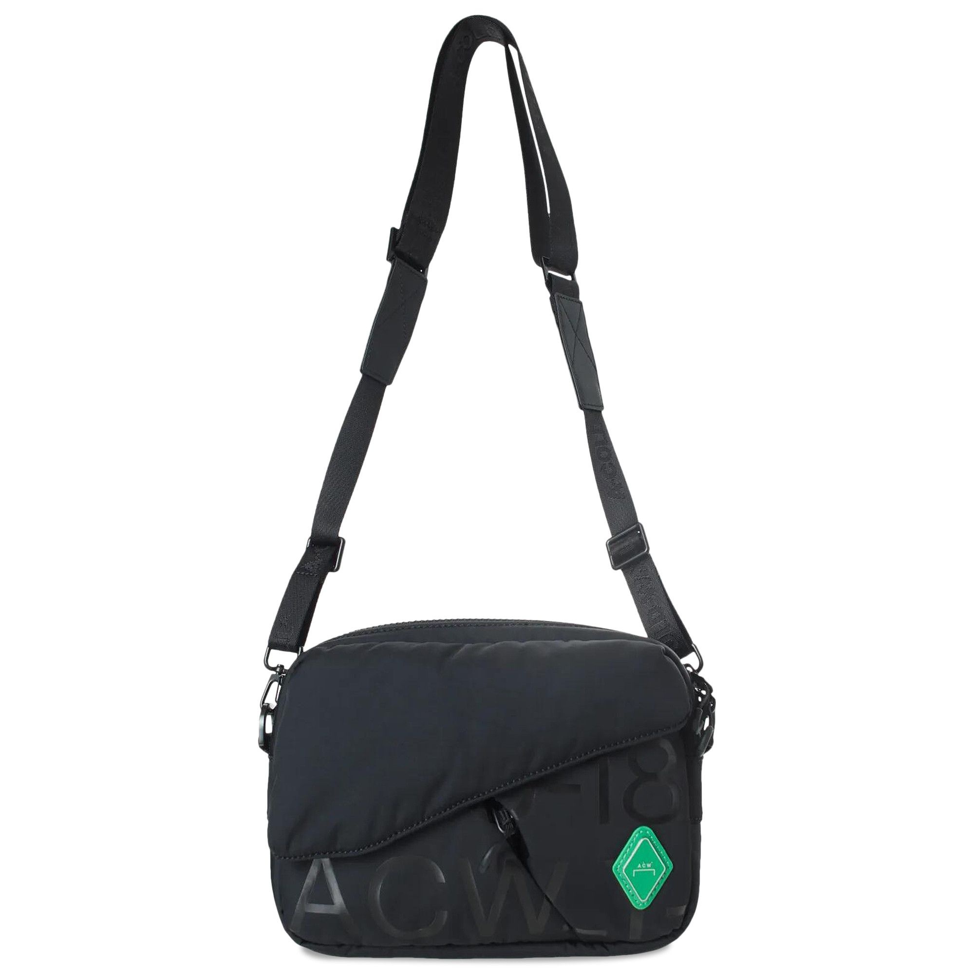 A-Cold-Wall* Diamond Padded Envelope Bag 'Black' - 1
