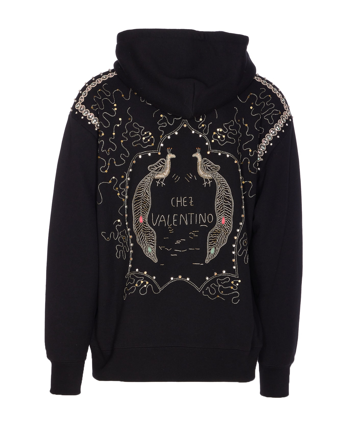 Chez Valentino Logo Hoodie - 2