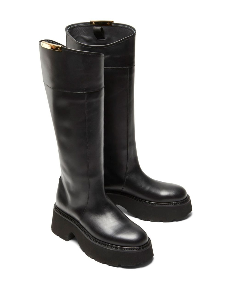 N°21 Schuhe knee-high leather boots outlook