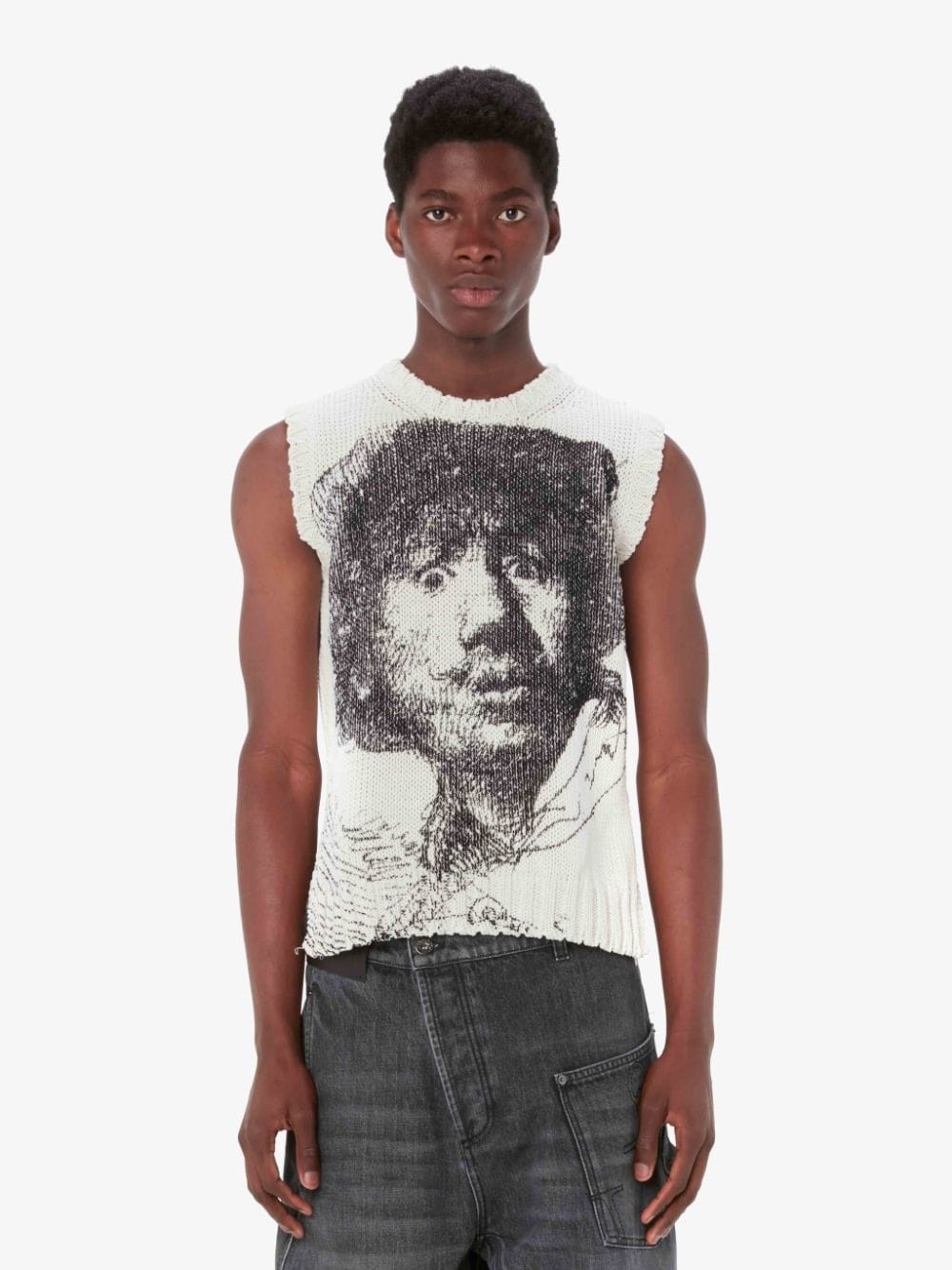 REMBRANDT CREWNECK VEST - 2