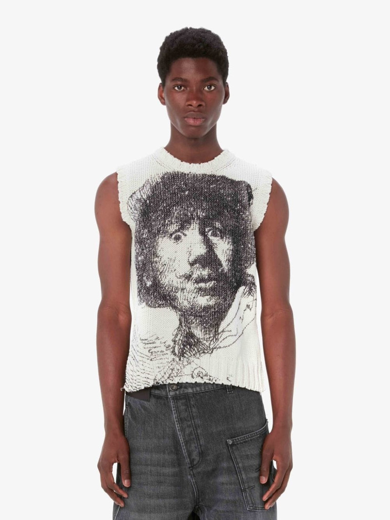 JW Anderson REMBRANDT CREWNECK VEST outlook
