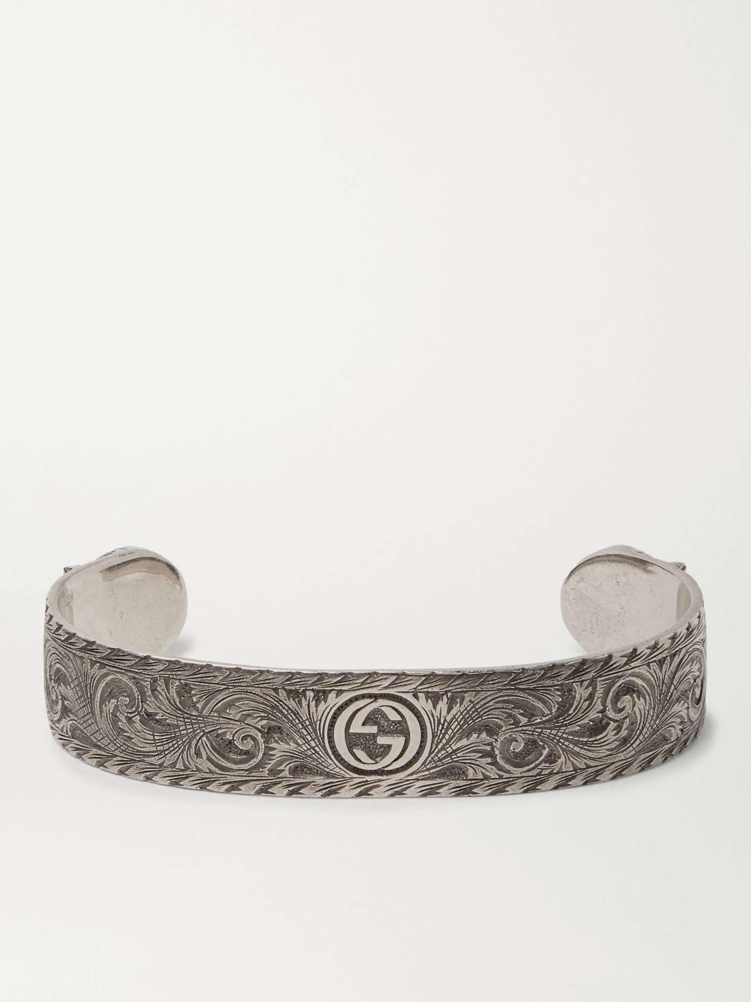 Engraved Sterling Silver Cuff - 1