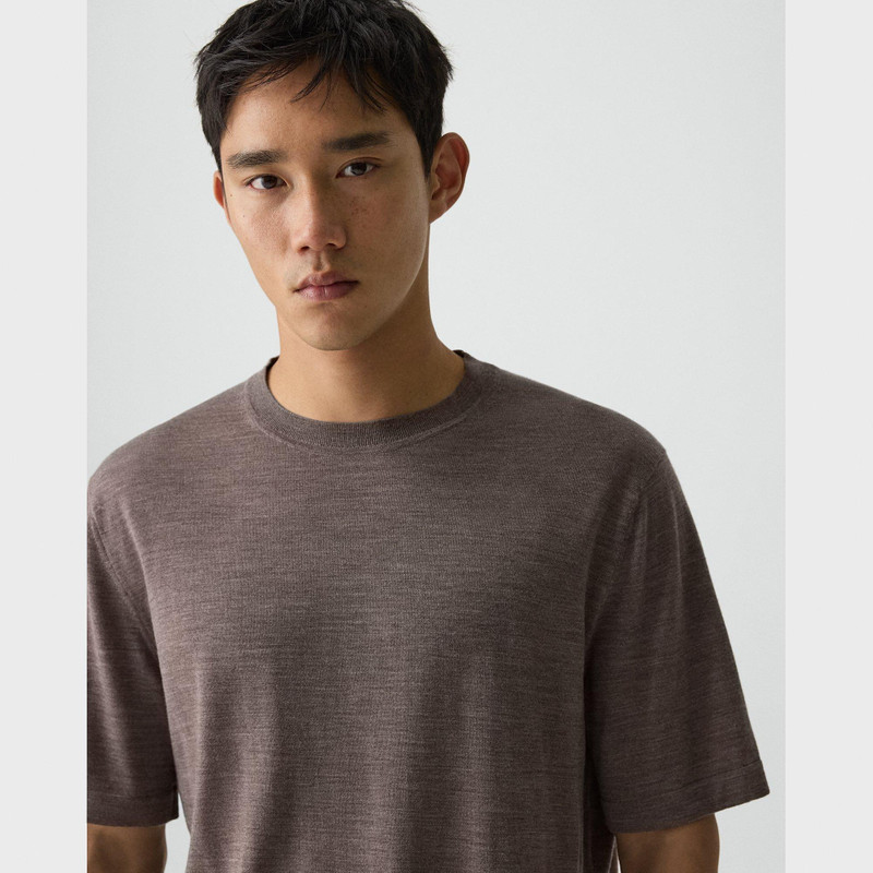 Relaxed Sweater Tee in Regal Wool 5