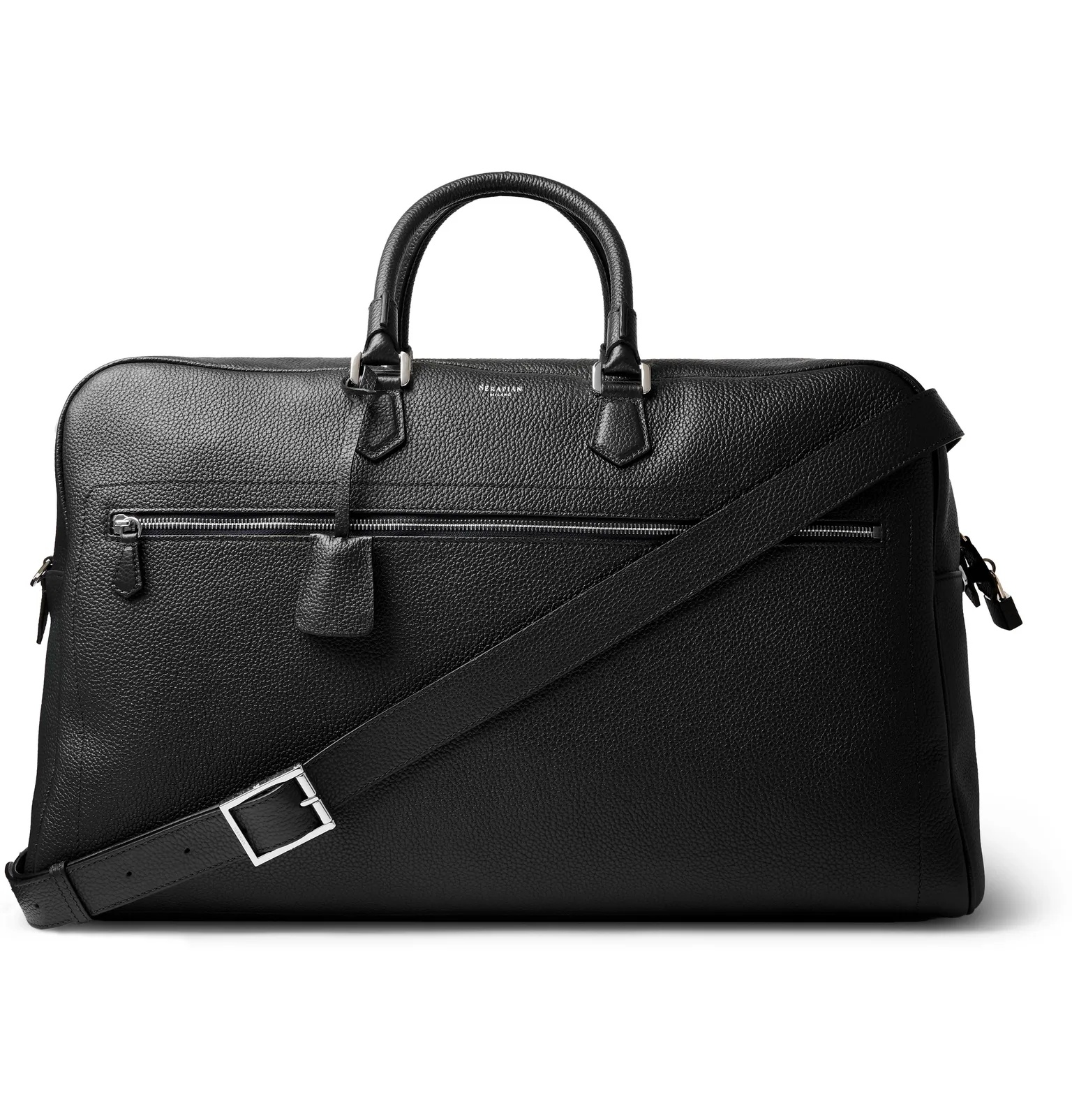 Full-Grain Leather Holdall - 1