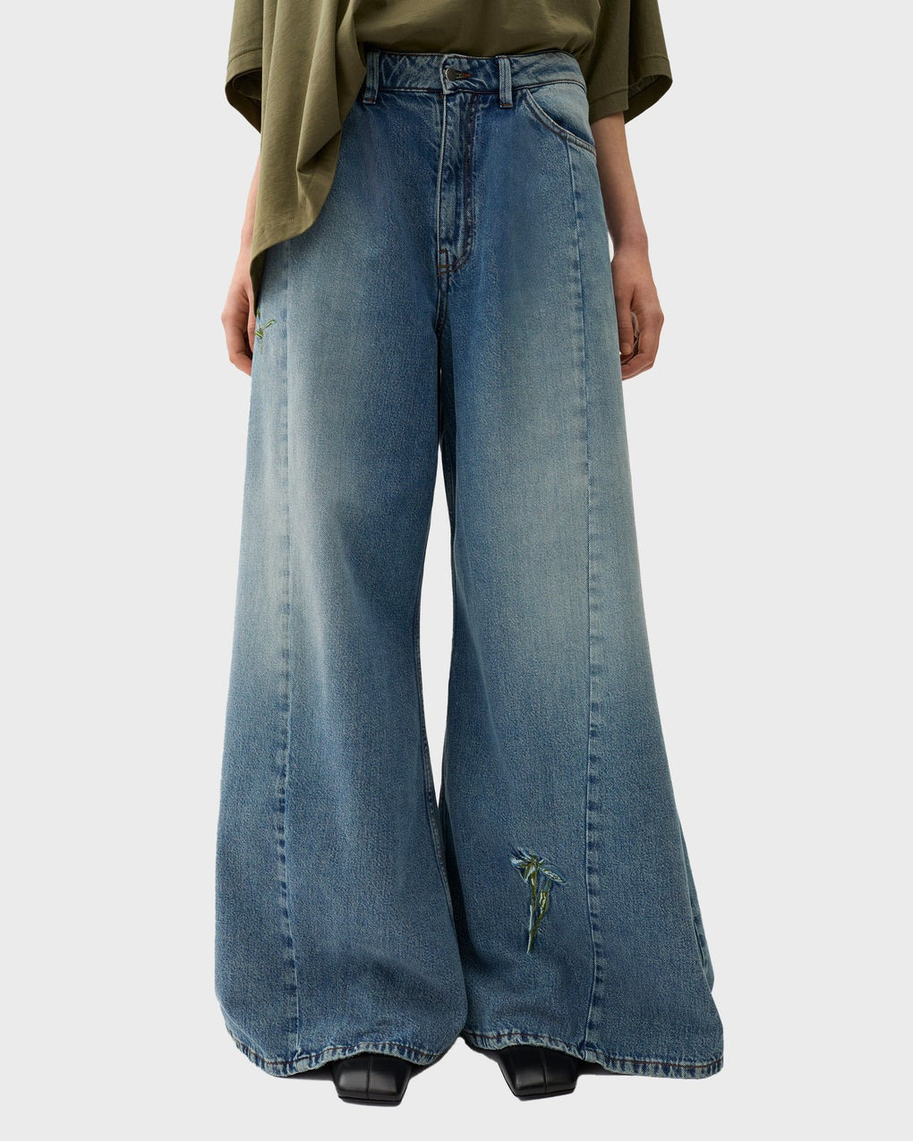 Jeans Maja Embroidery Indigo - 4
