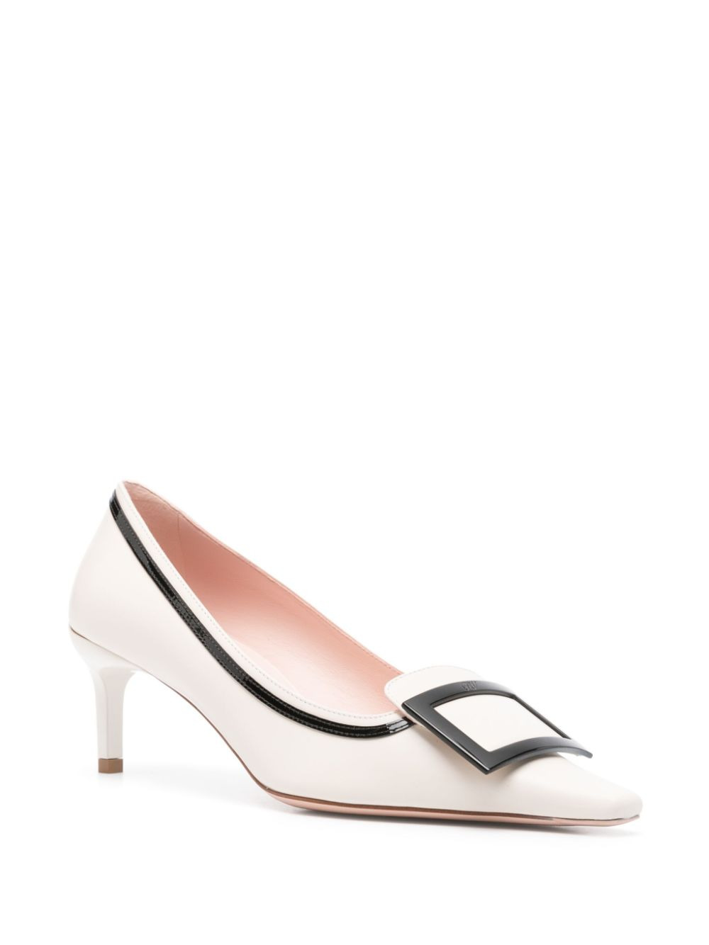 Roger Vivier Women Viv Canard Leather Pumps - 4