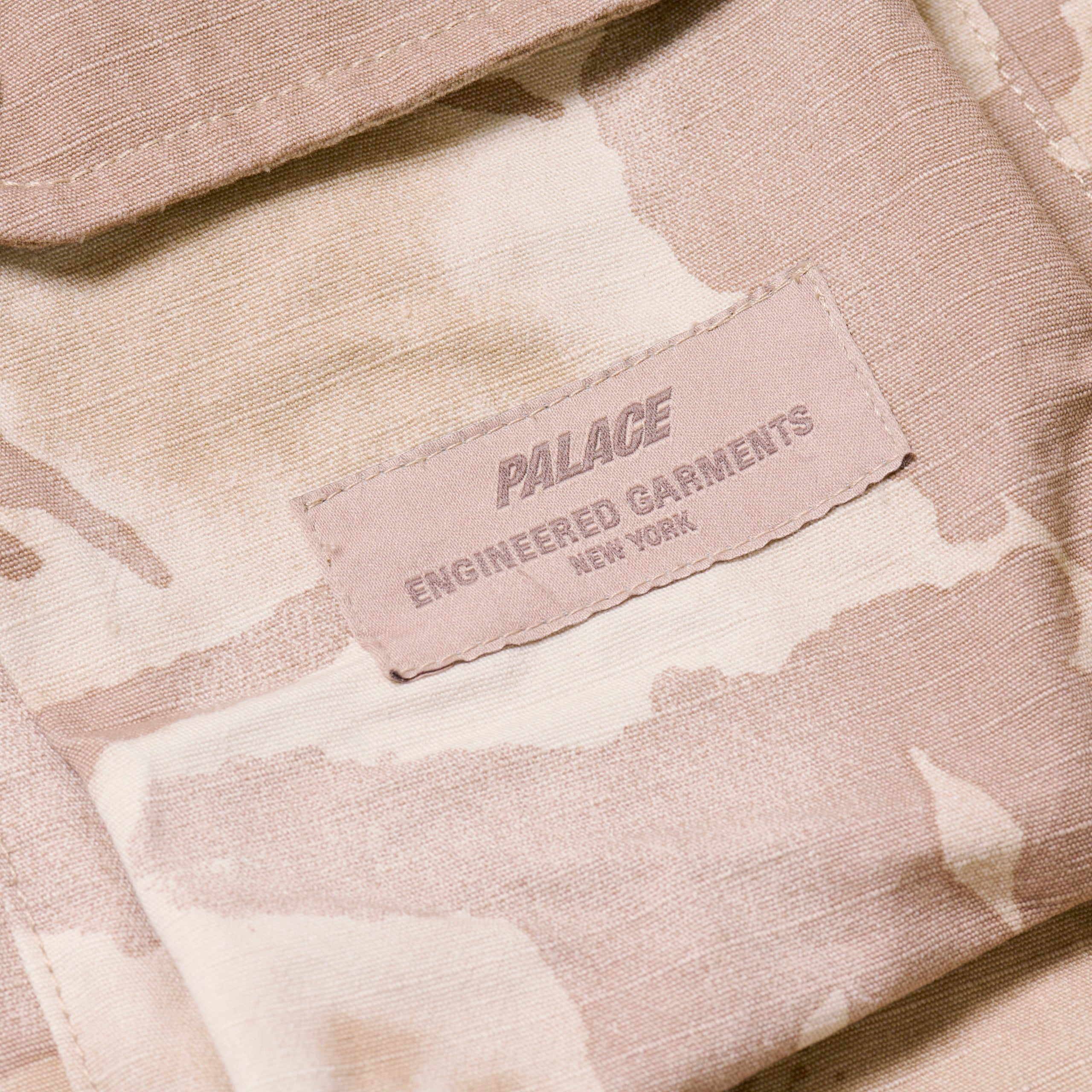 PALACE ENGINEERED GARMENTS HOODED VEST RIPSTOP PRINTED - 3