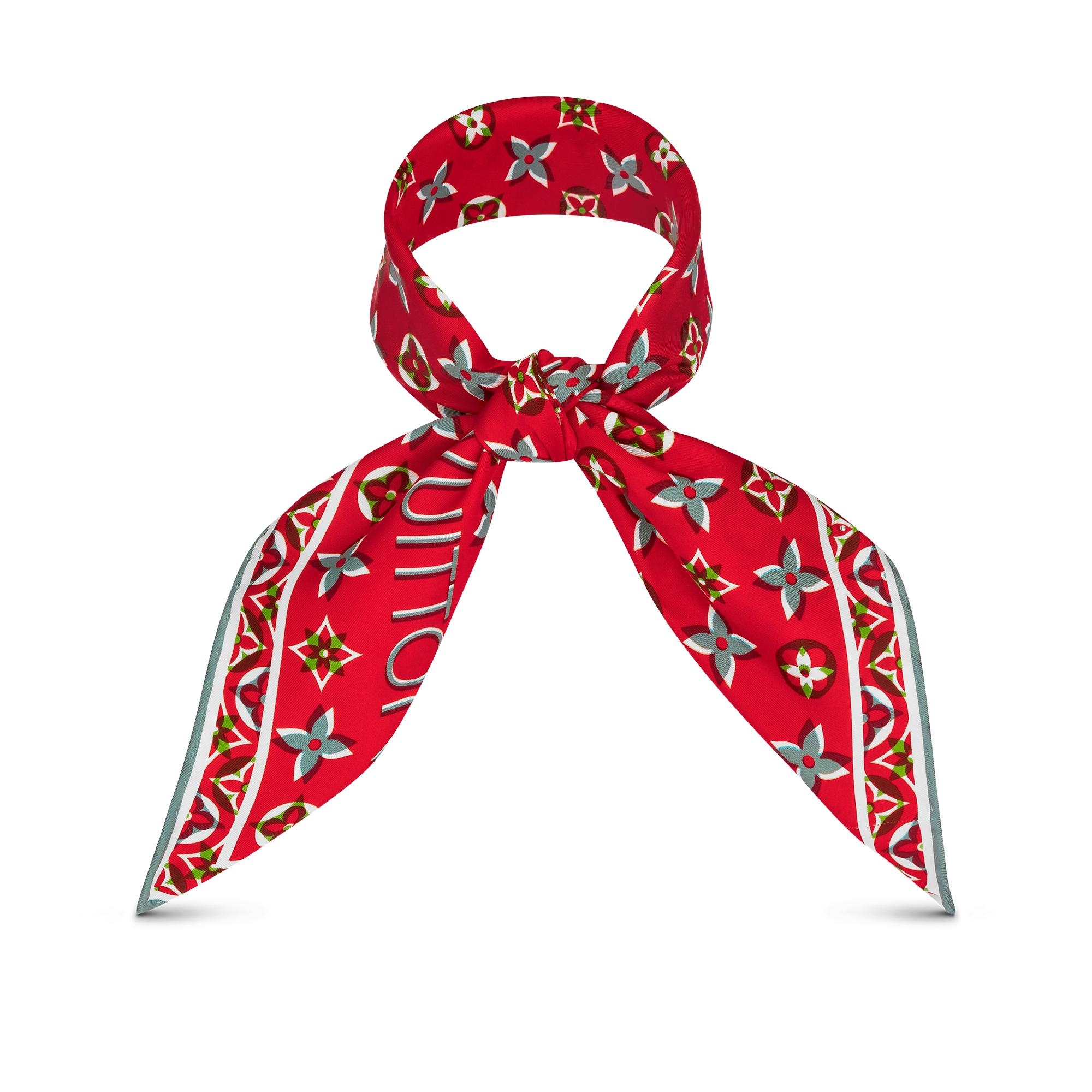 Sunset Monogram Double Face Bandana - 2