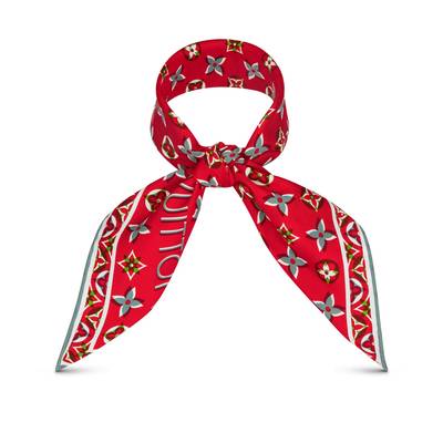 Louis Vuitton Sunset Monogram Double Face Bandana outlook