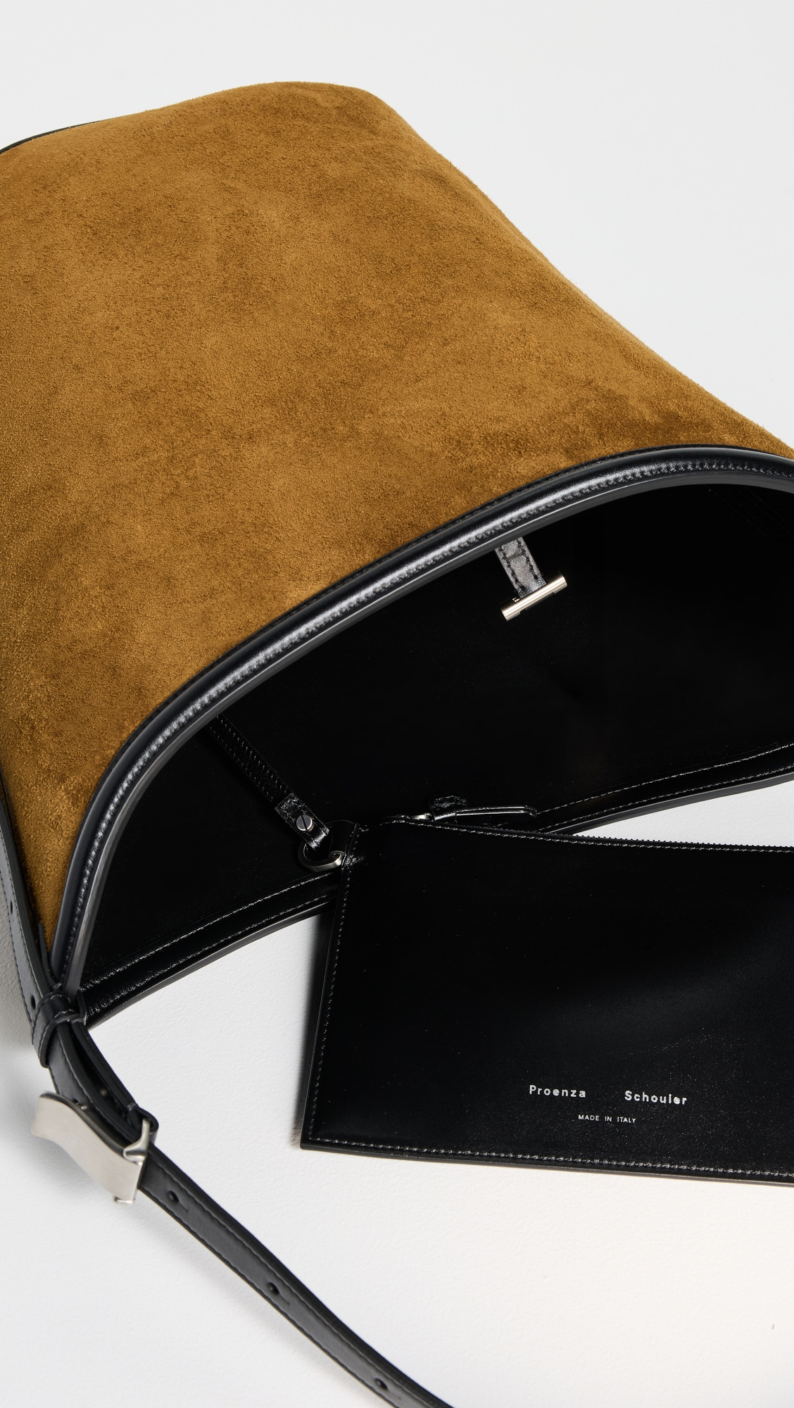 Brant Bucket Bag in Soft Suede - 5