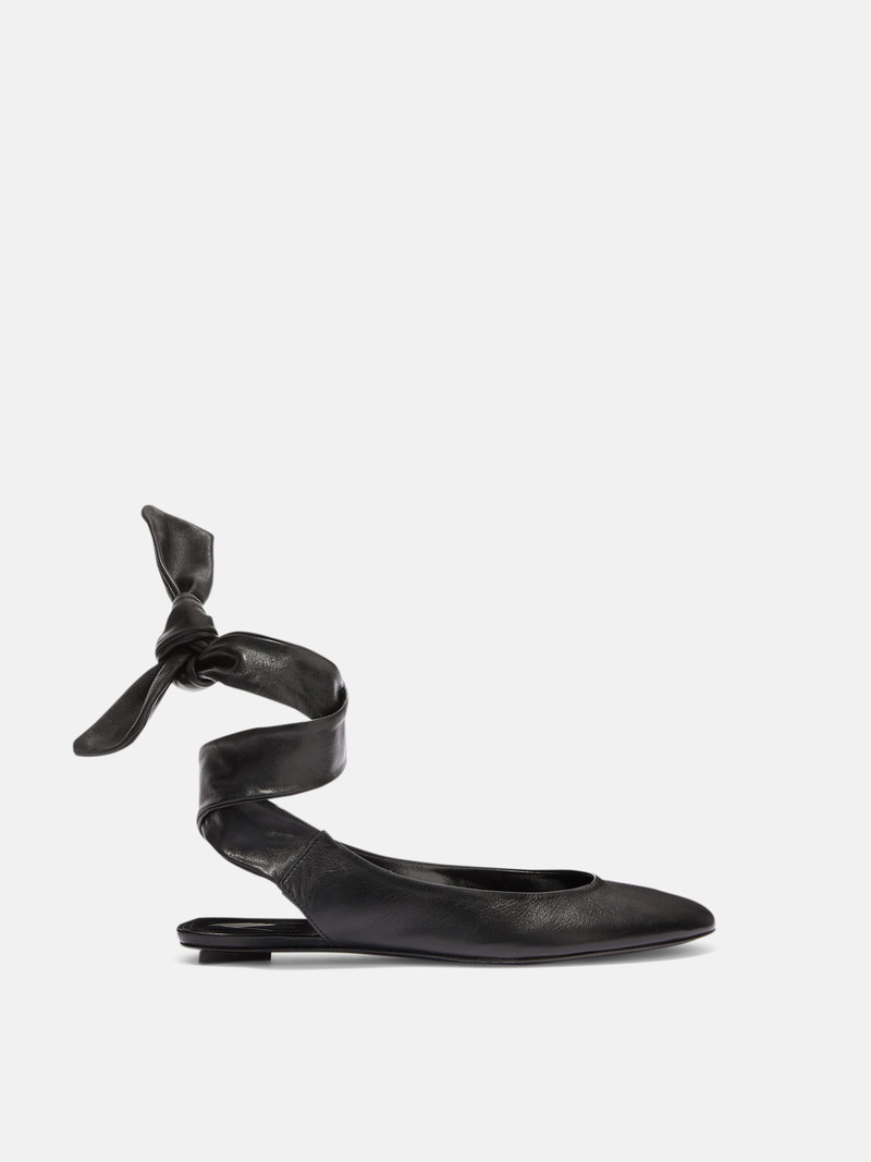 ''CLOE'' BLACK BALLERINA - 1