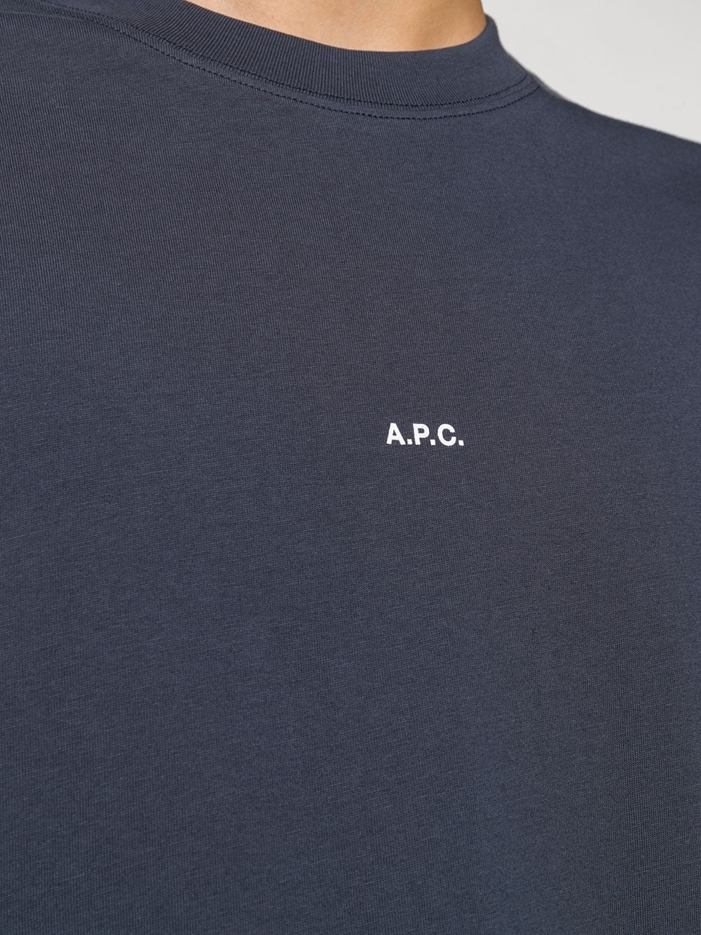 logo-print crew neck T-Shirt - 5