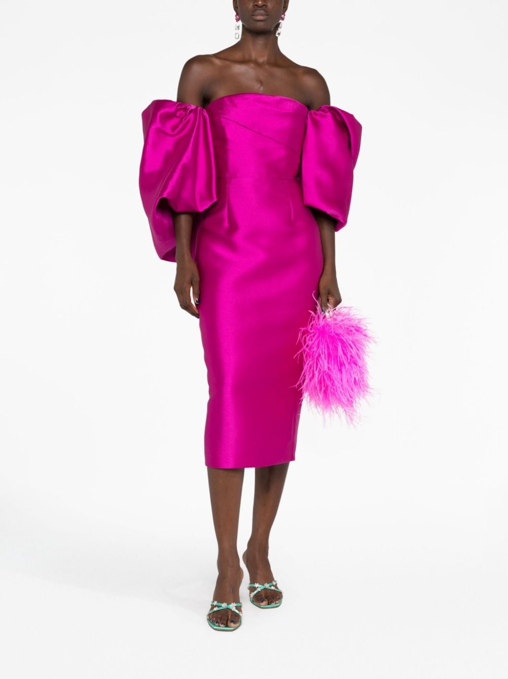 The Arla off-shoulder dress - 2