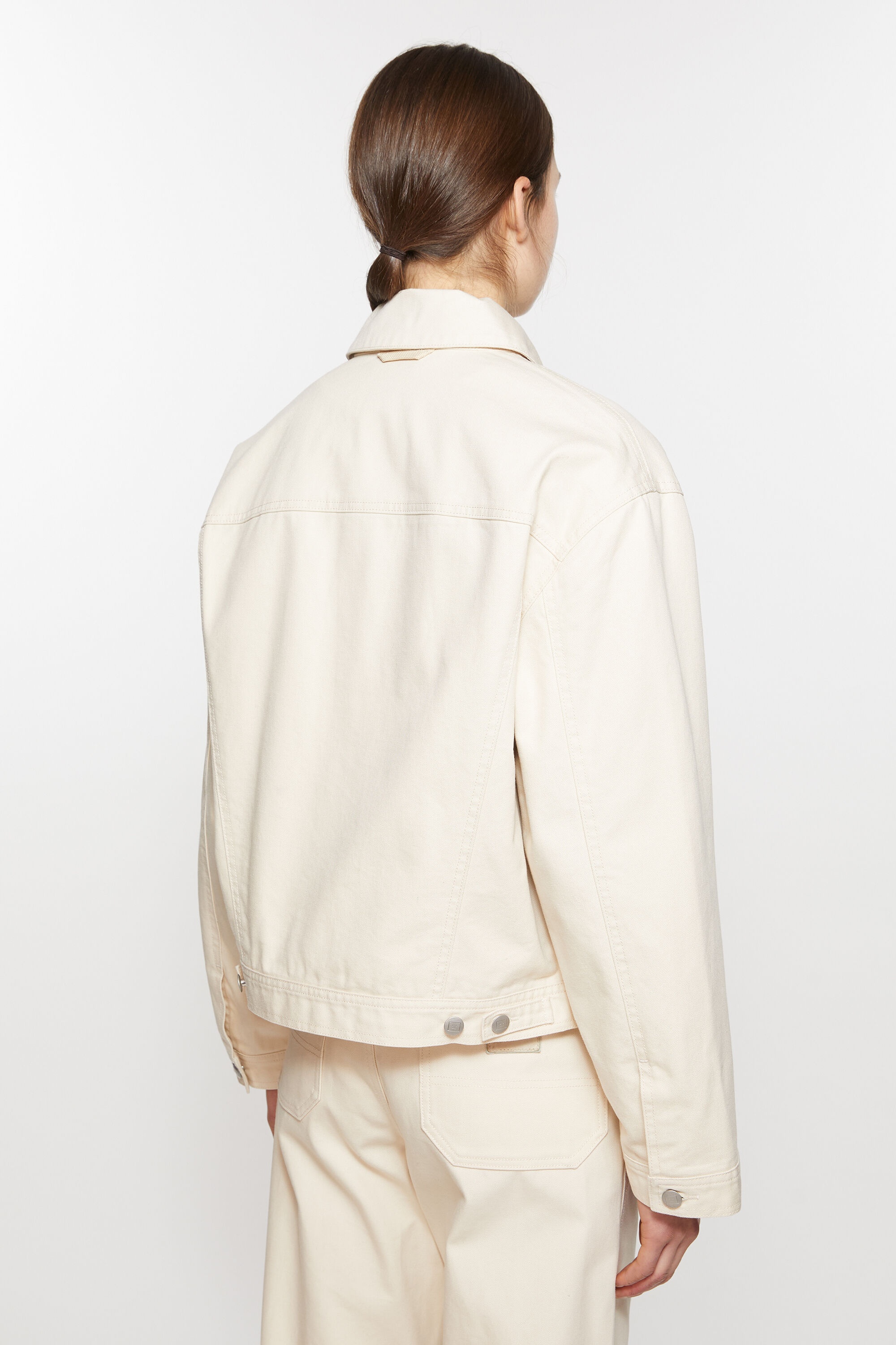 Canvas jacket - Oatmeal melange - 4