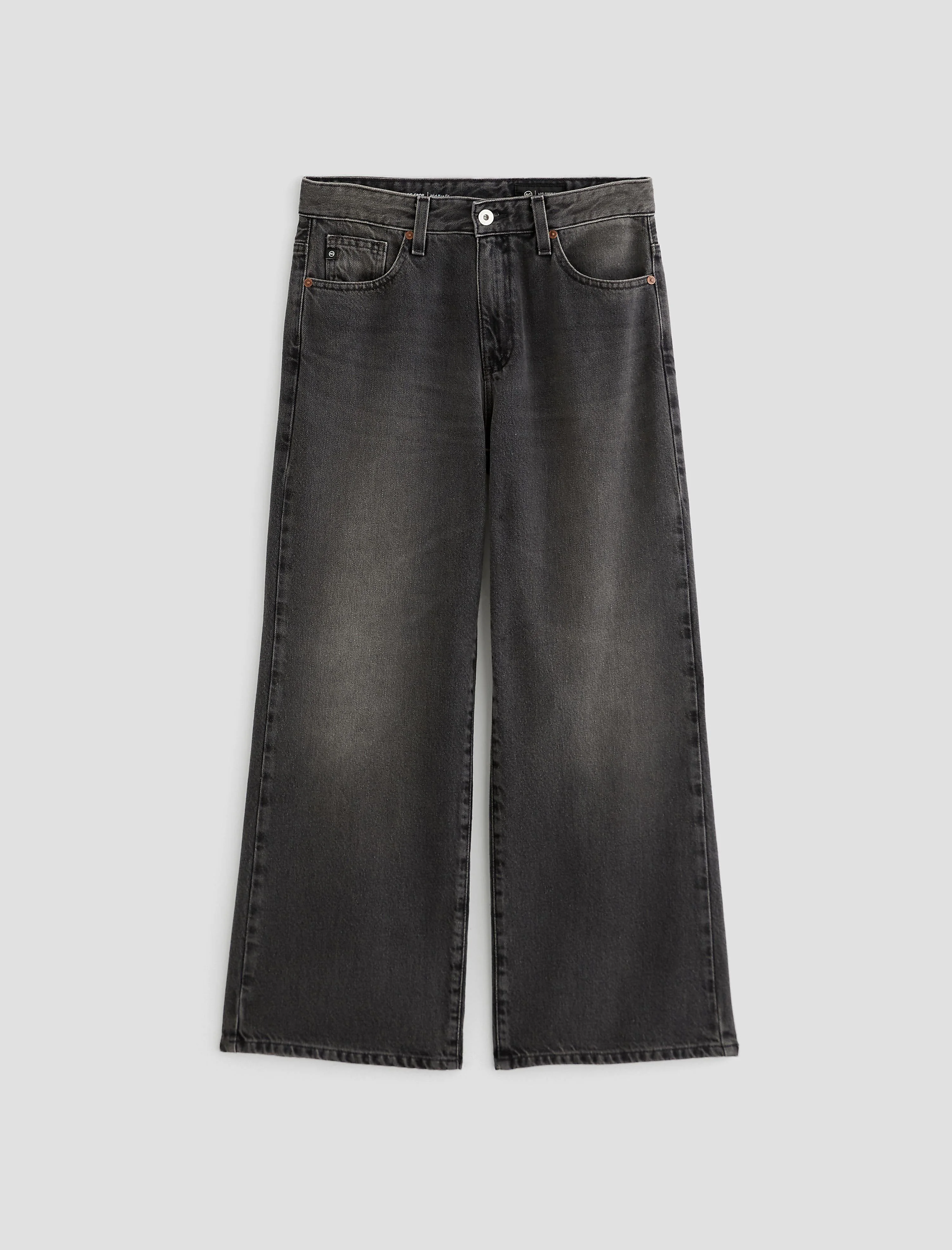 Saige Wide Leg Crop Jean - 1