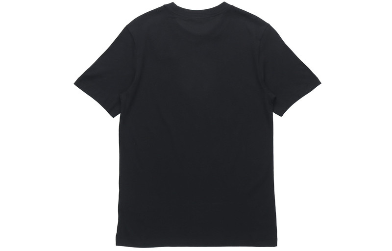 Nike Nike Sportswear Logo Printing Round Neck Short Sleeve Obsidian Color Black AR4994-013 outlook